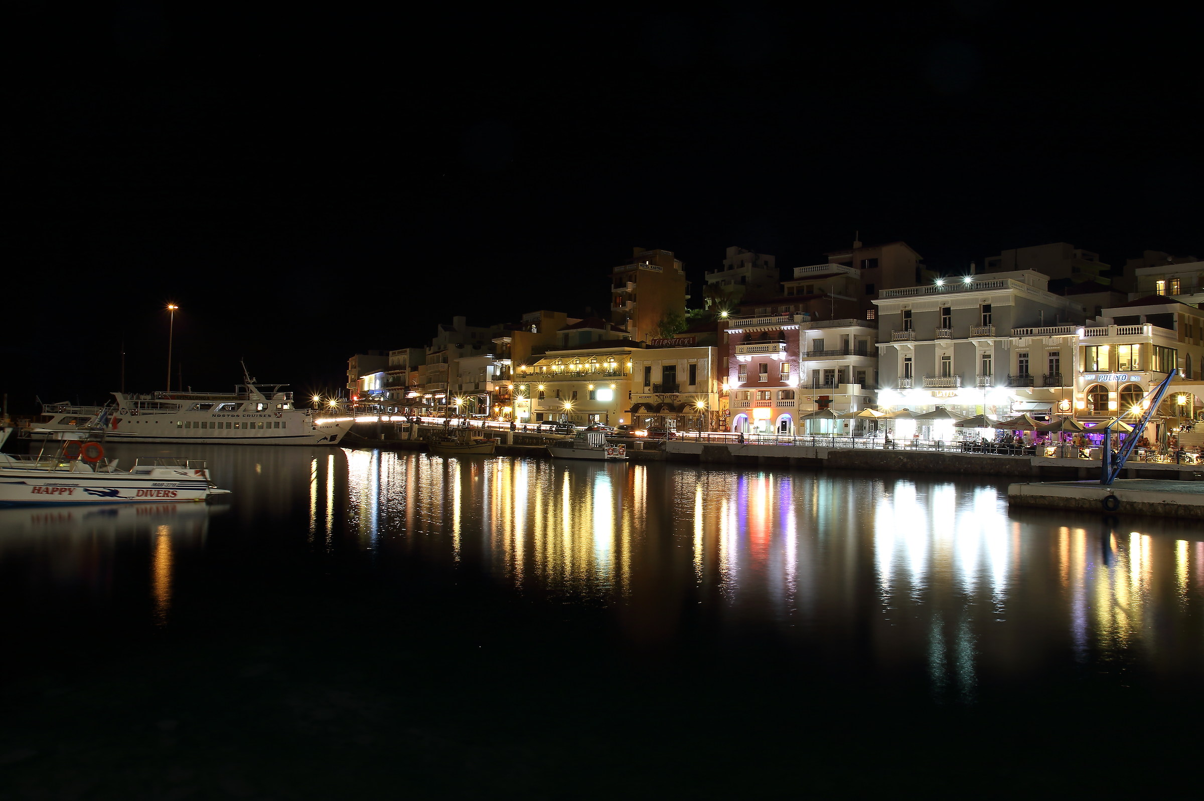 On vacation in Agios Nikolaos (Crete)