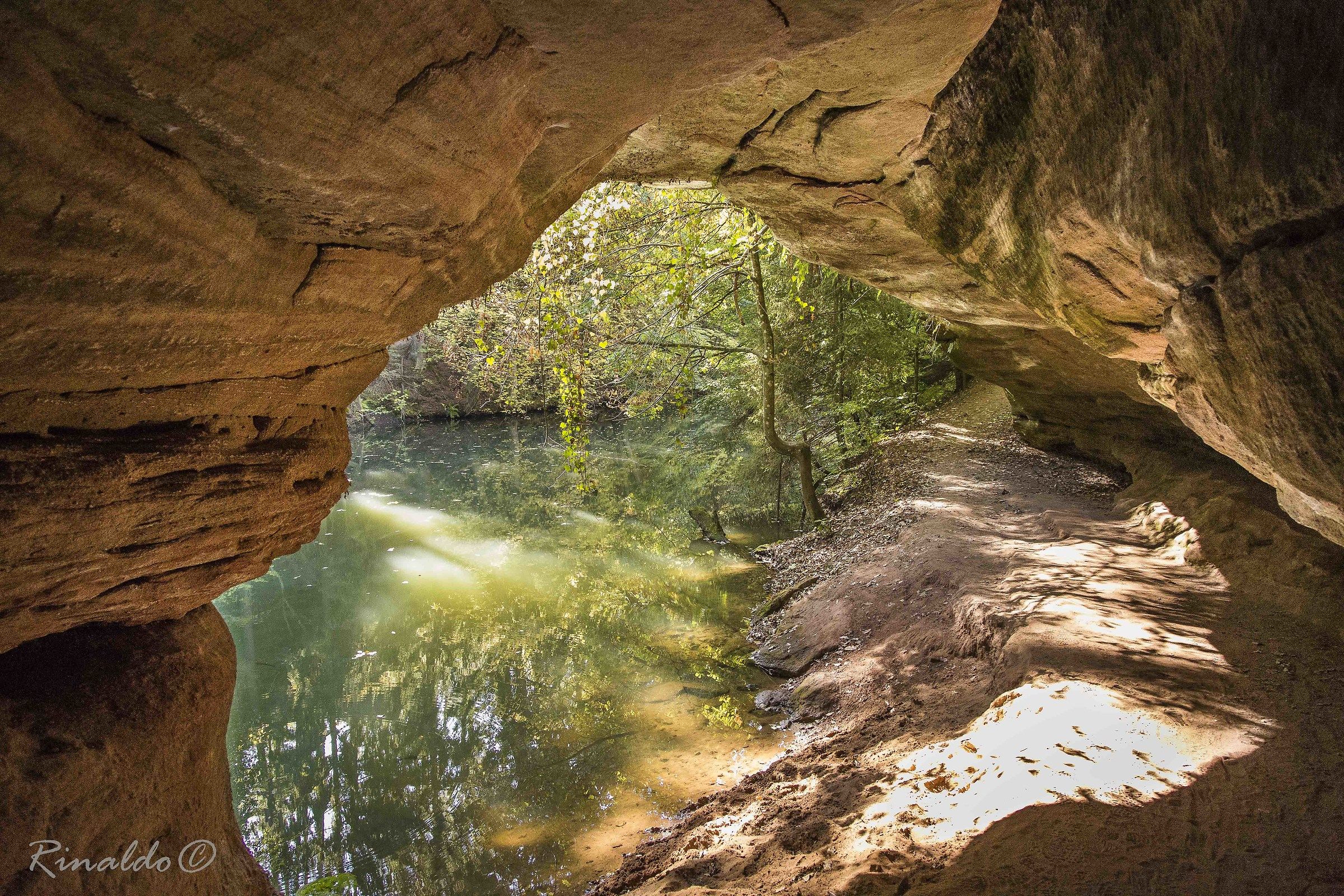 Cave on the river