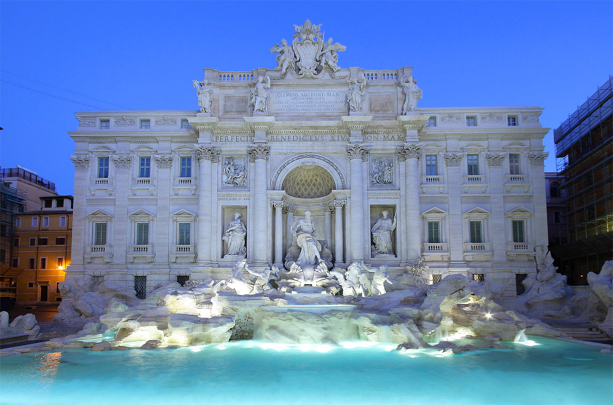Trevi fountain