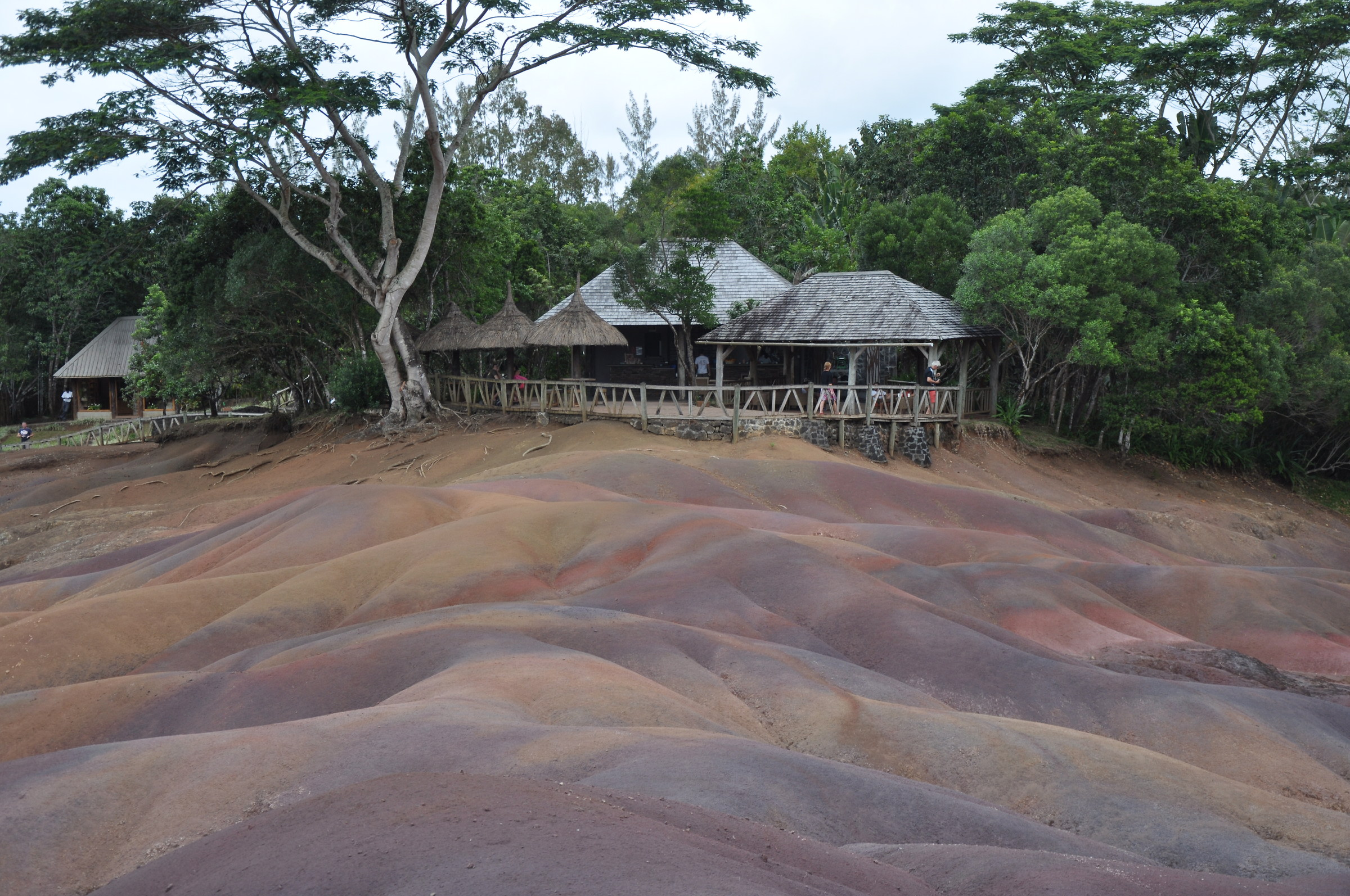 Le terre colorate "Chamarel"