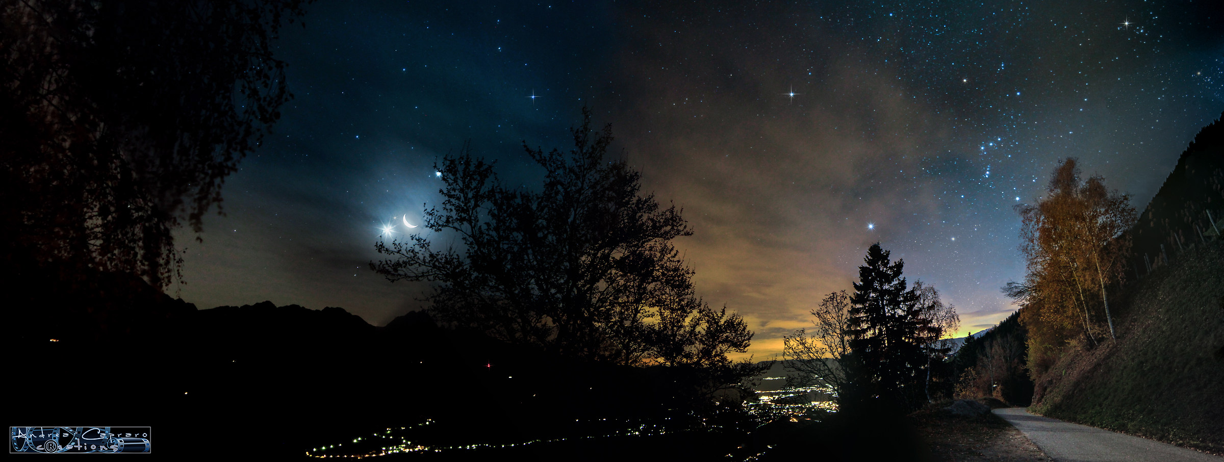 Moon Conjunction Venus Jupiter and Mars.