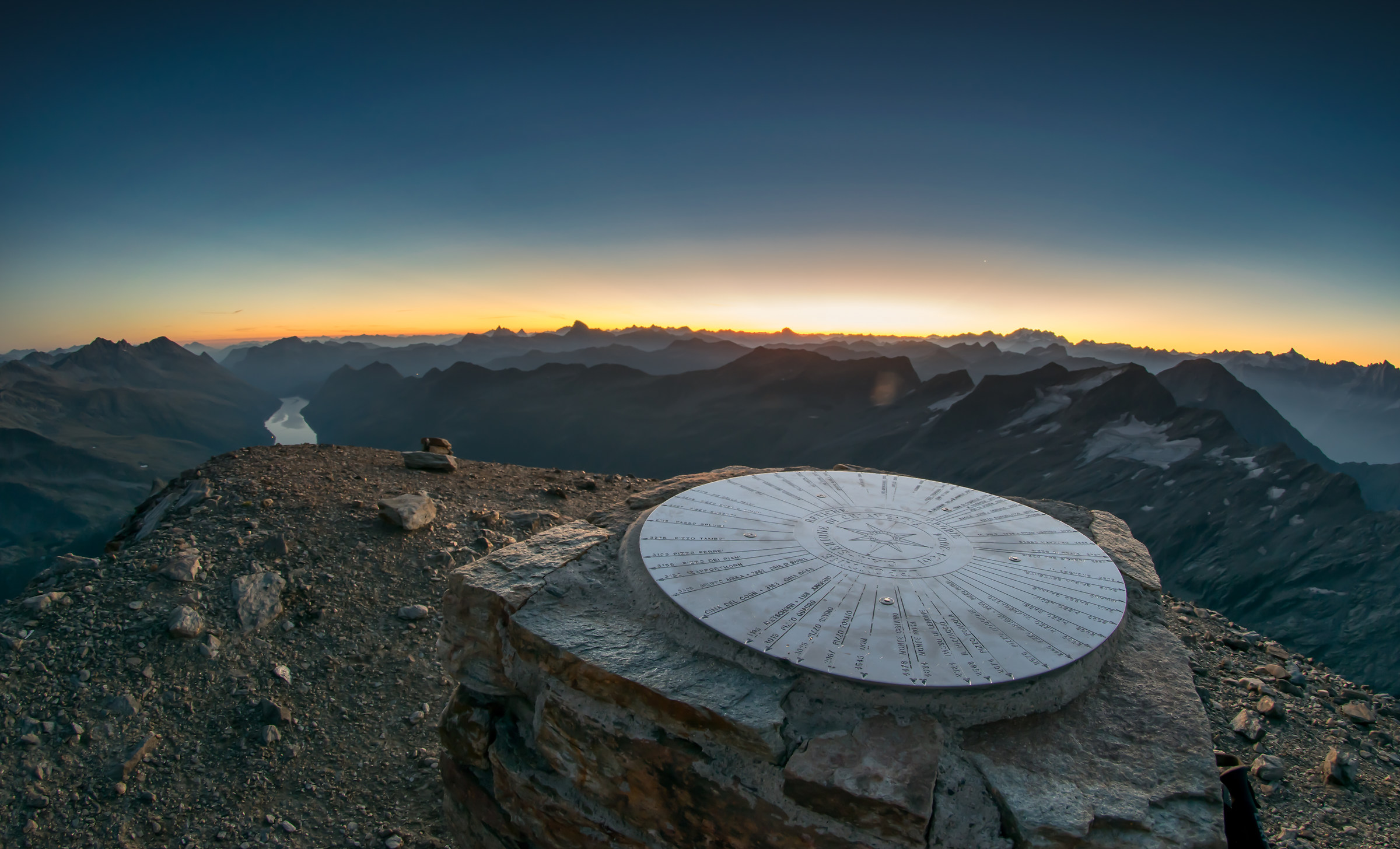 L'alba dal Pizzo Stella m3163