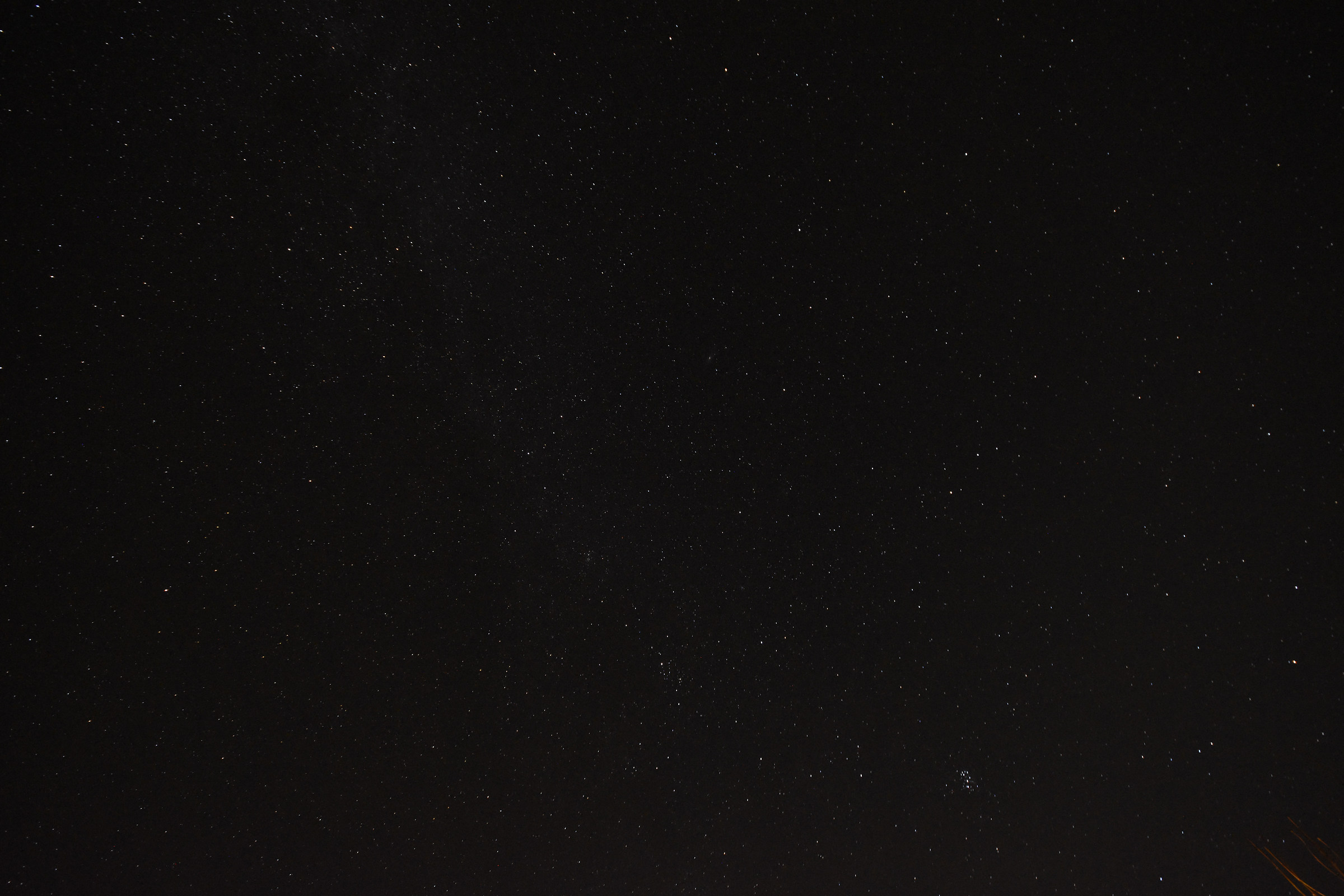 Via Lattea dal rifugio Piandellarma