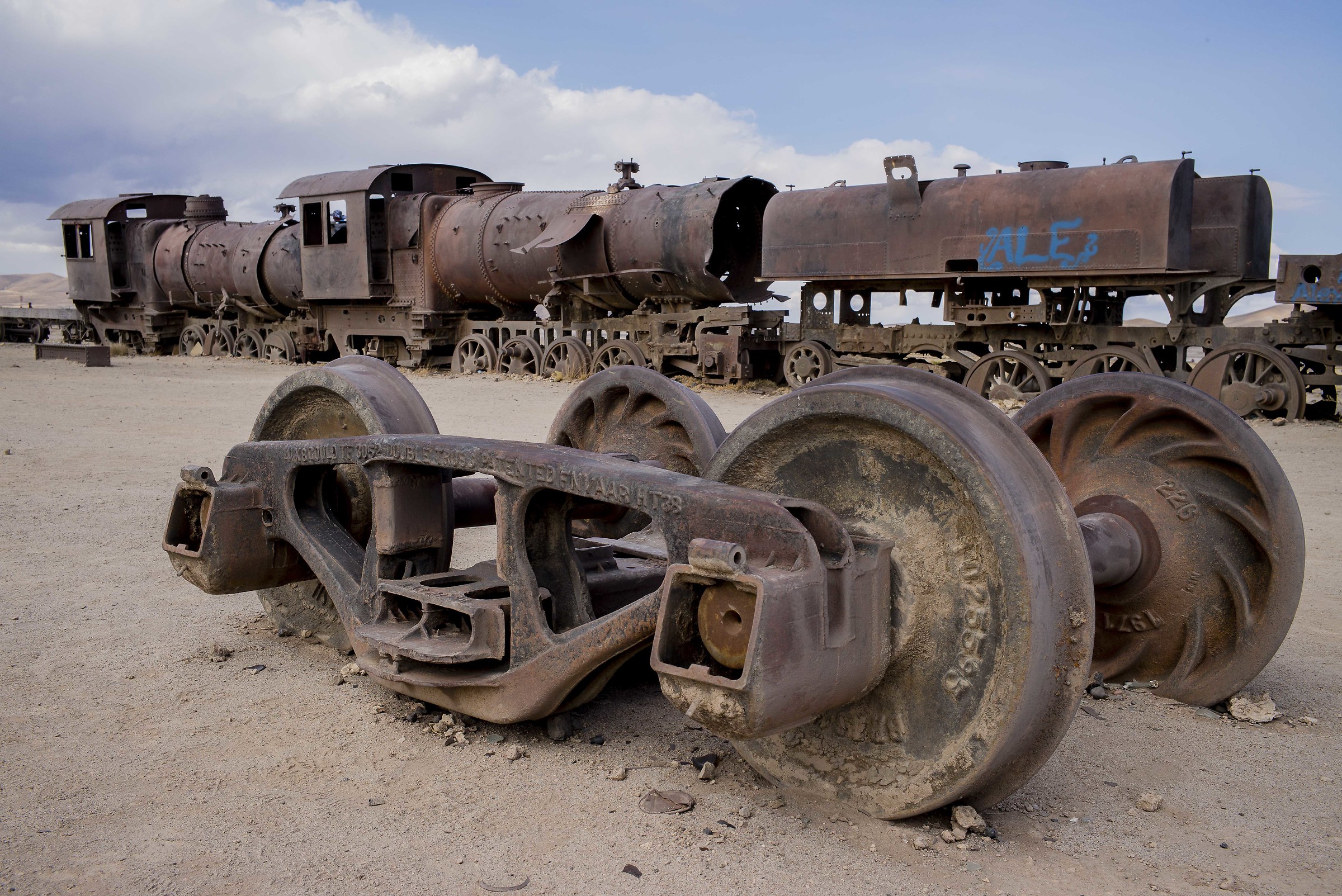 Salar de Uyuni Cimitero dei treni