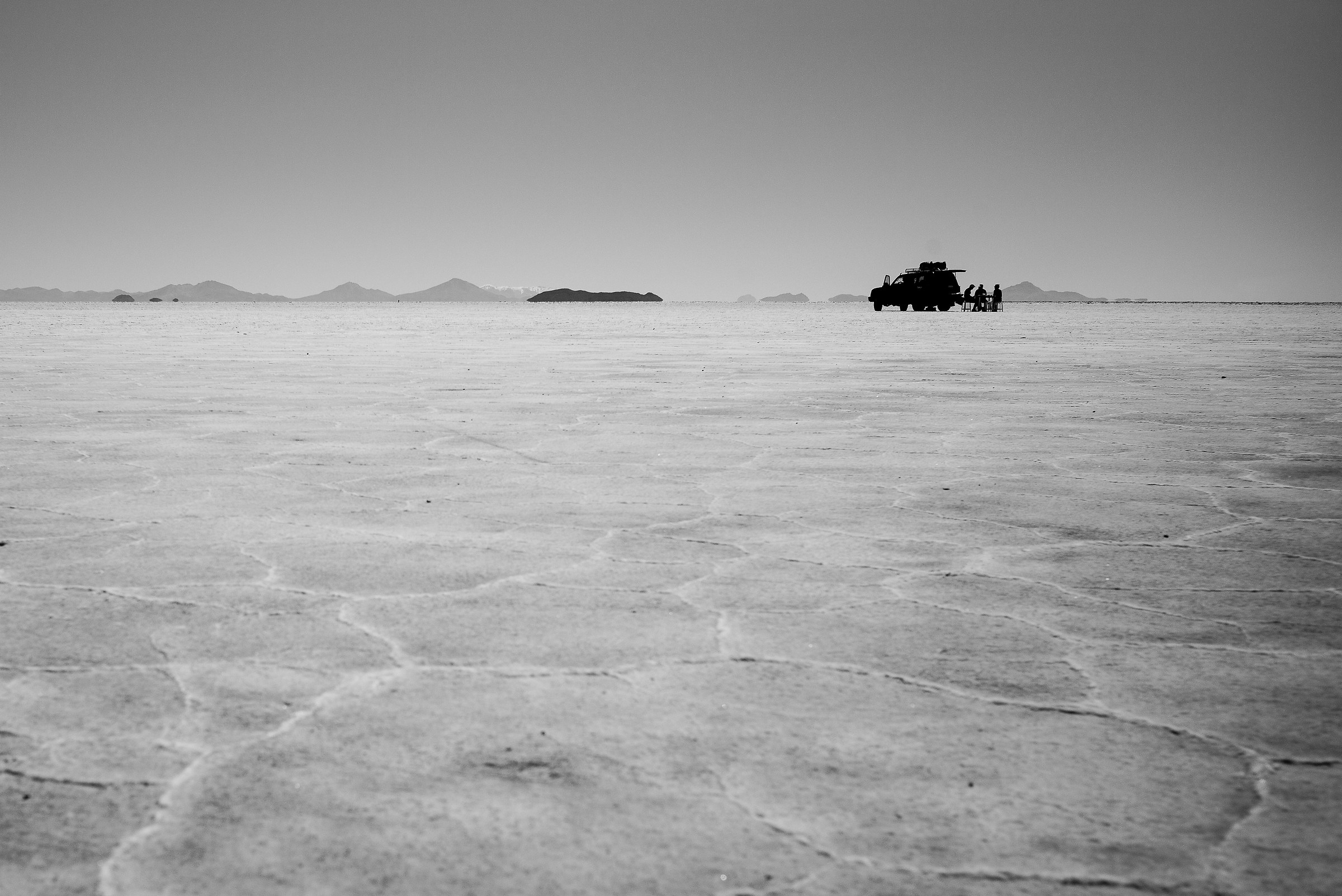 pranzo nel Salar de Uyuni