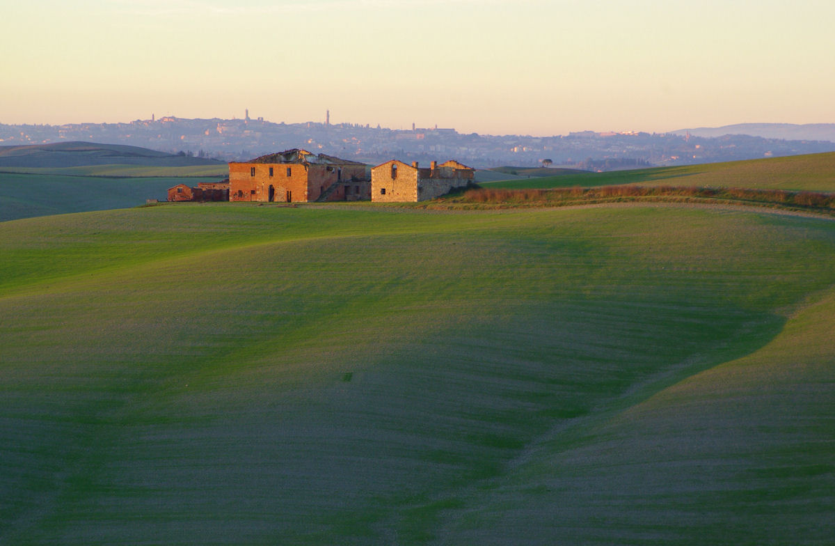 Siena al tramonto