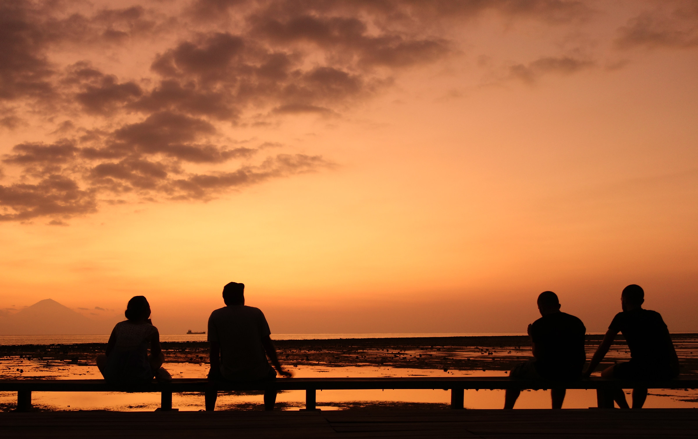 Aspettando l'happy hour.