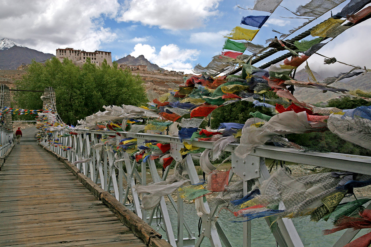 Verso lo Stakna Gompa in Ladakh