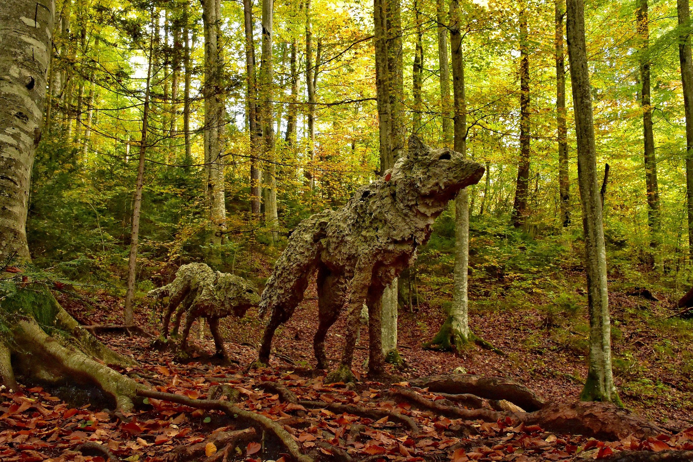 Arte Sella (wolves)