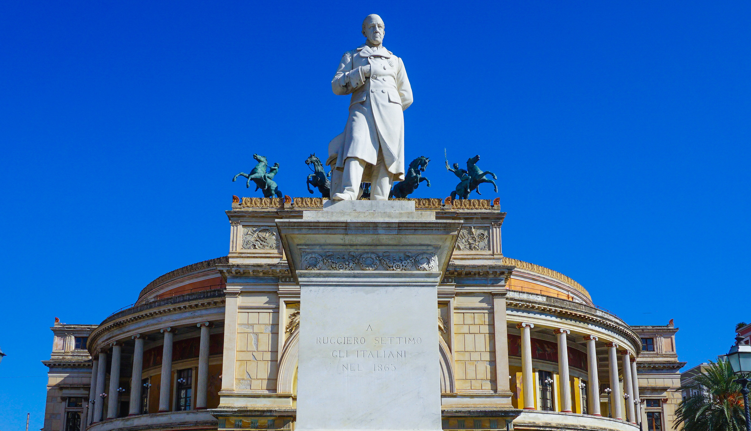 Statue Ruggero Settimo (Pa)