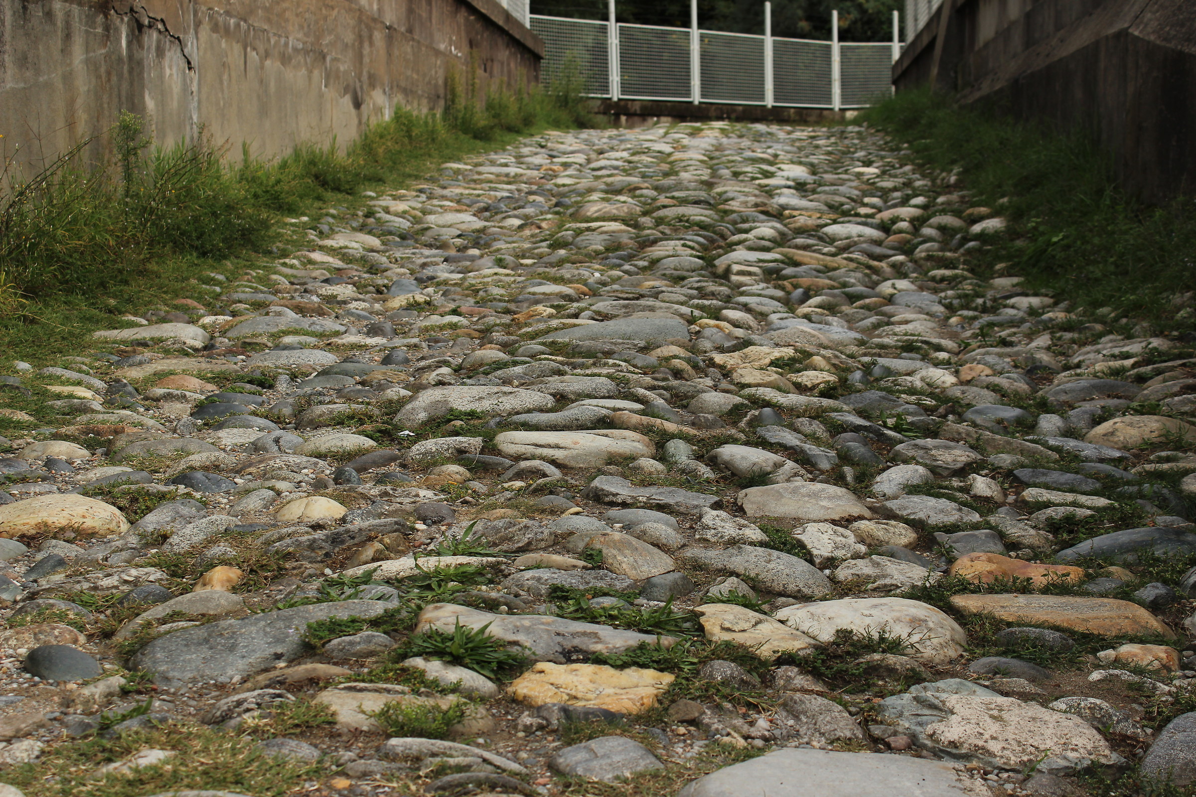 cobblestoned