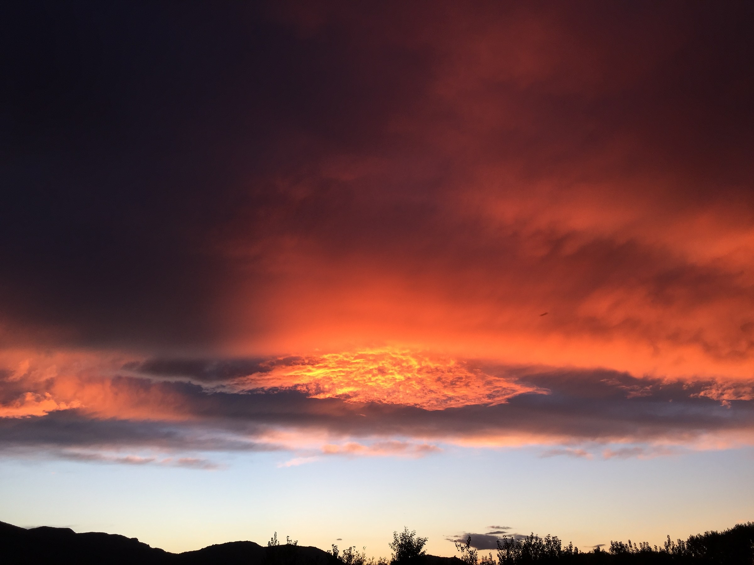 First sunset in November