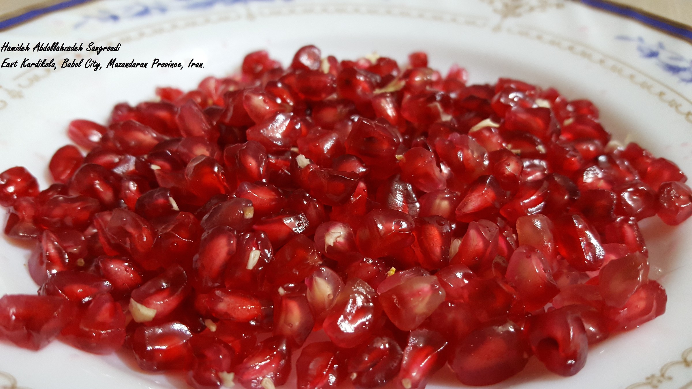 molto delizioso melograno!