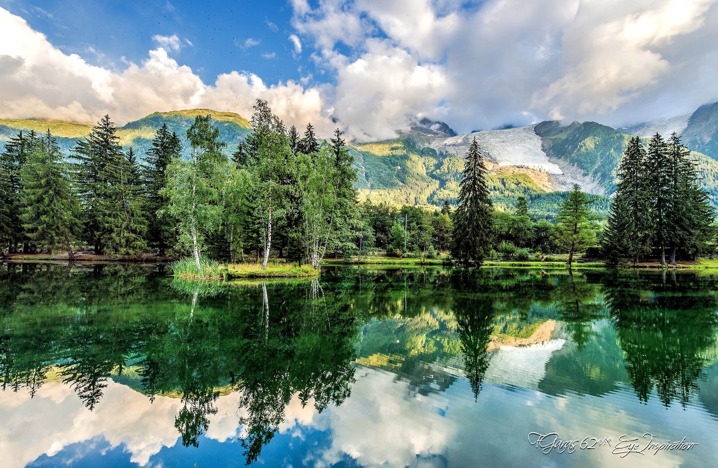 lac des Bossons ghiacciai