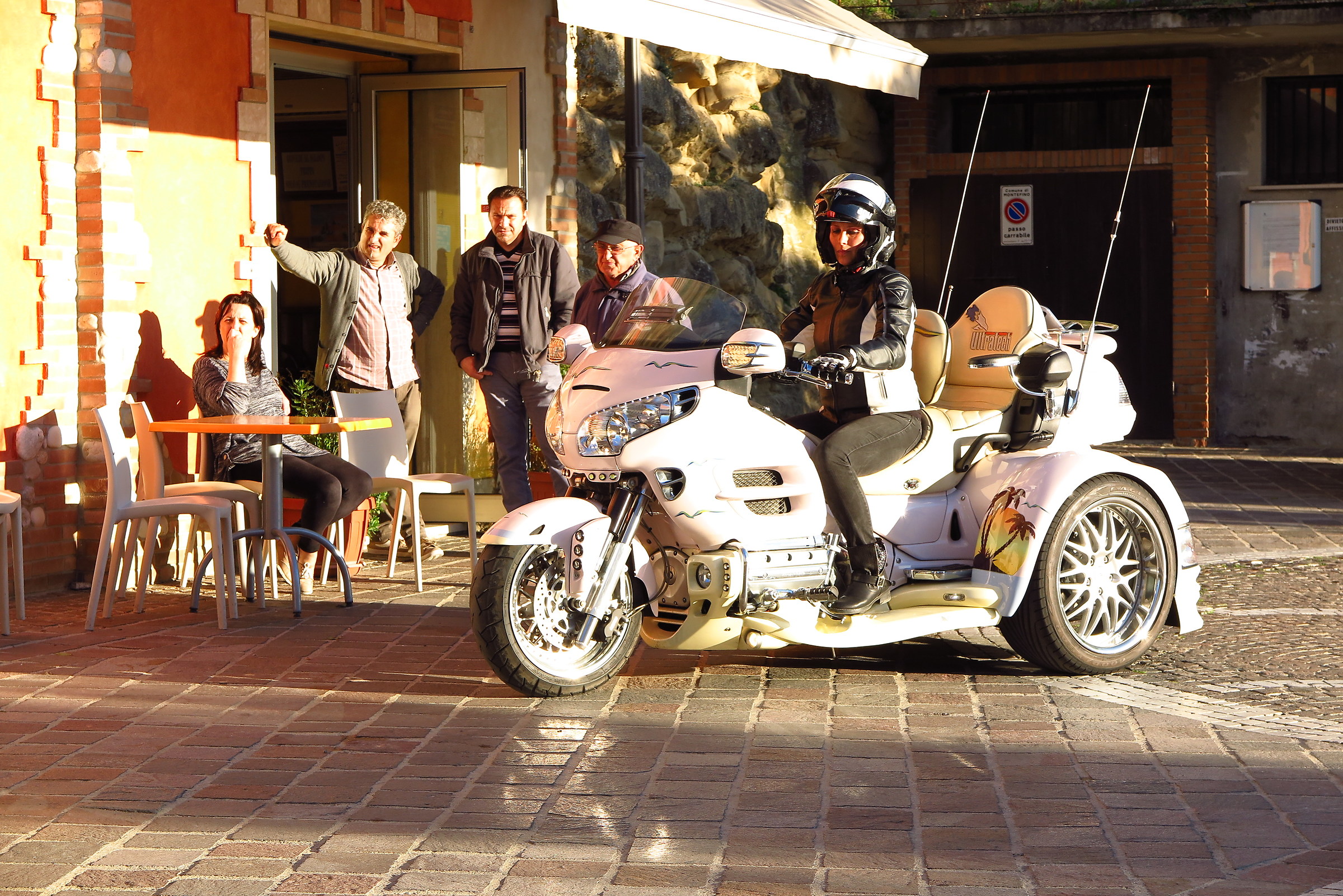 Centaur with a super bike.