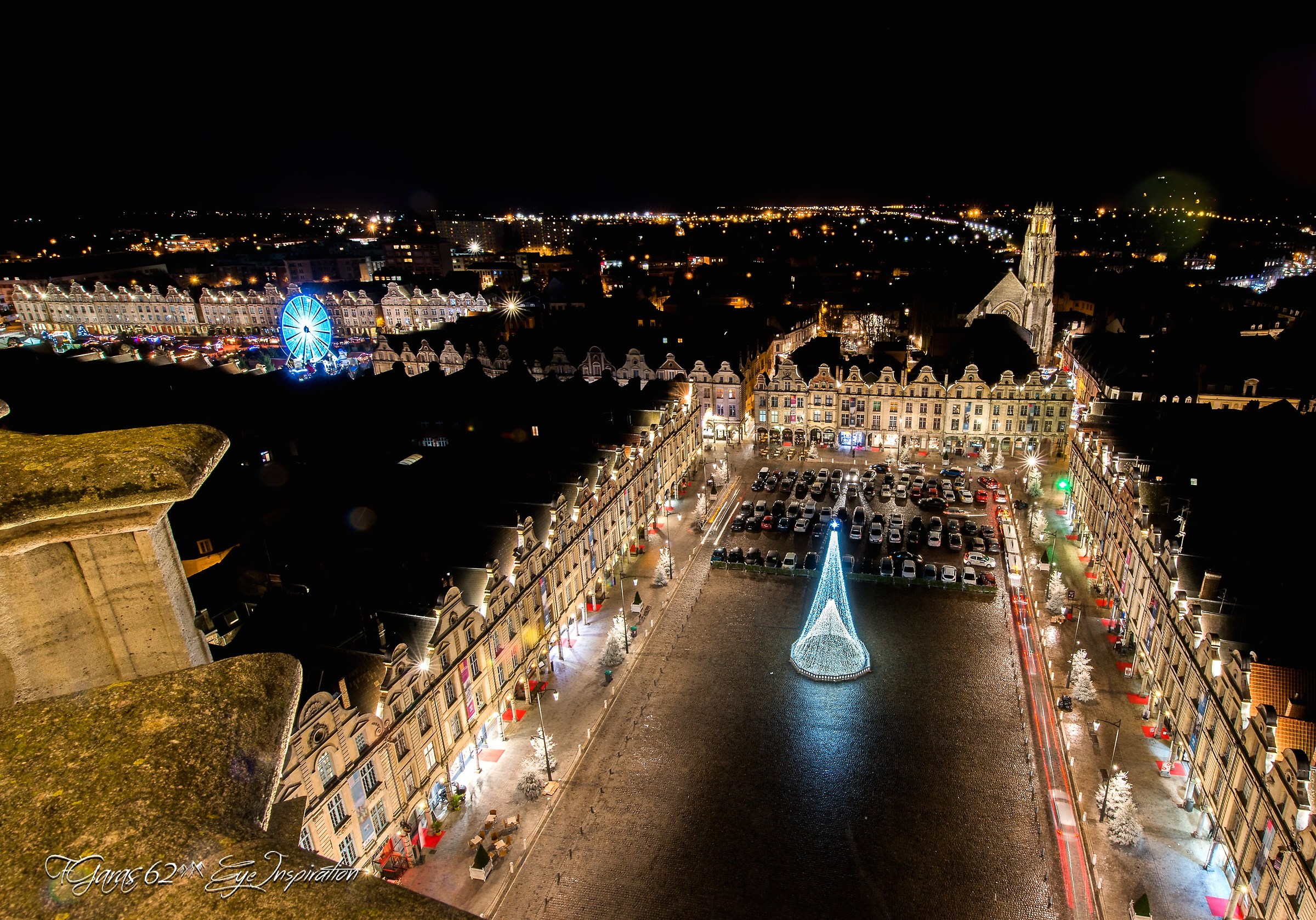 luoghi d'Arras vu du Beffroi