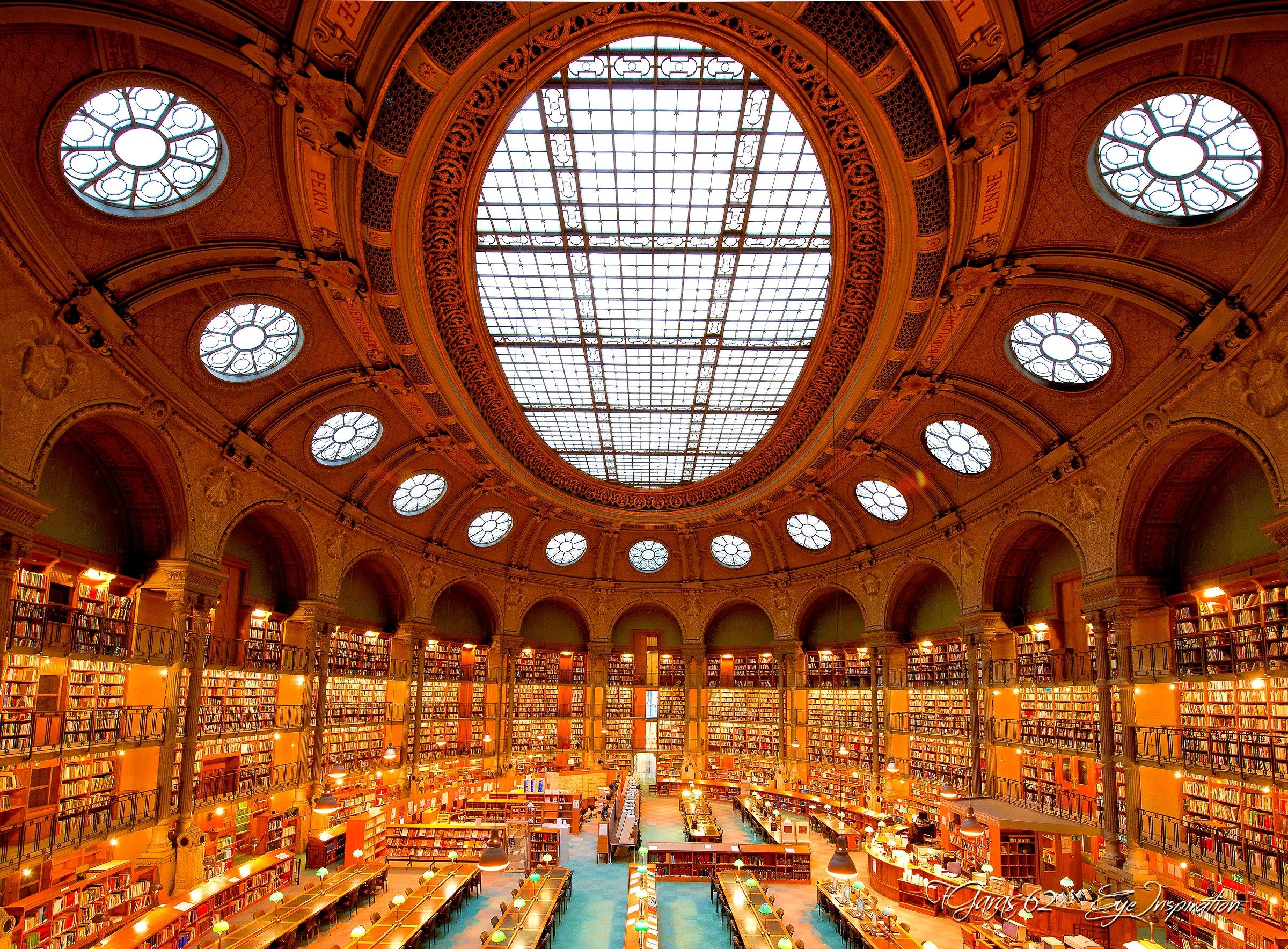 Bibliothèque nationale de France salle Richelieu pari...