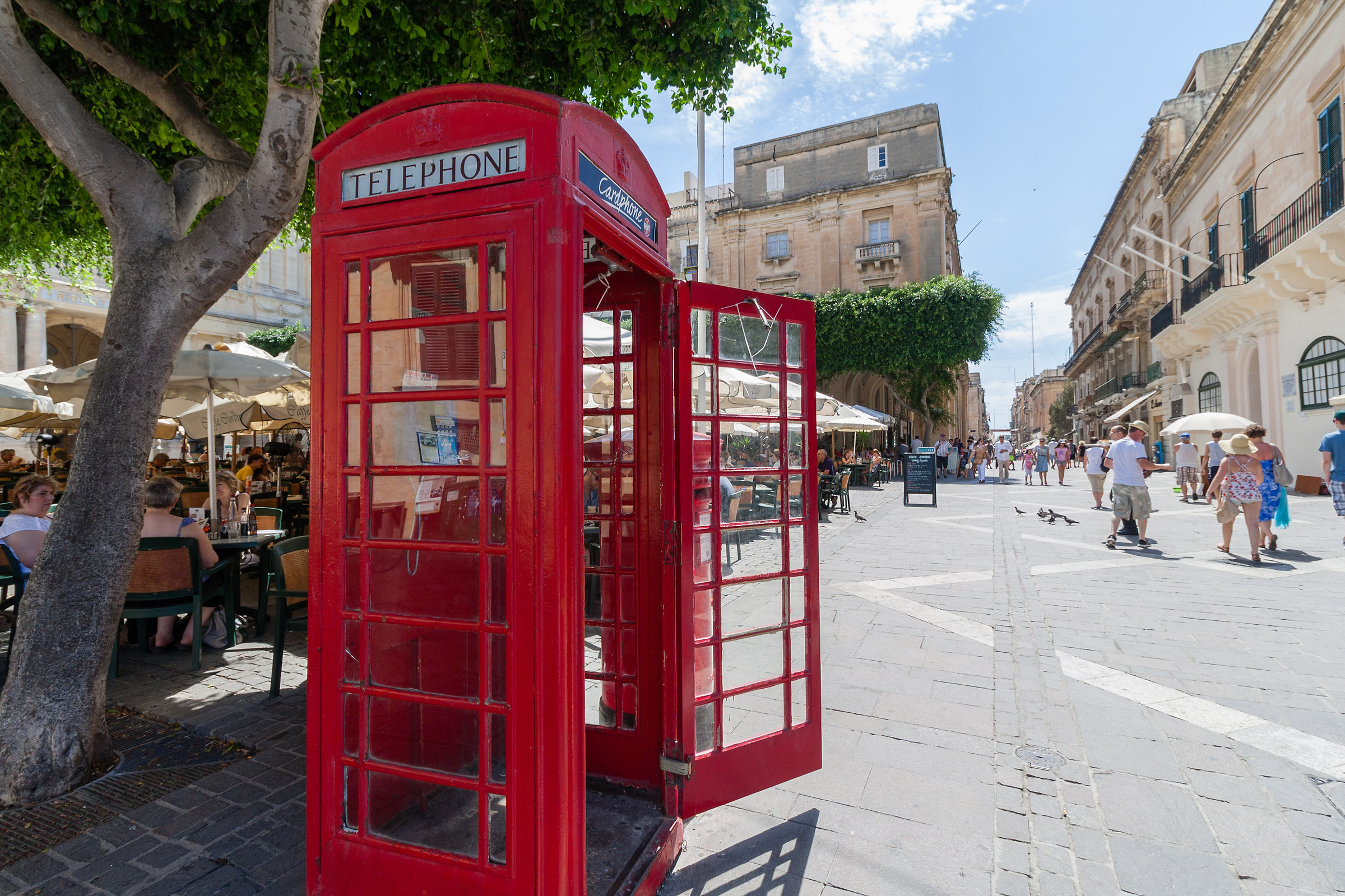 But we're in London?