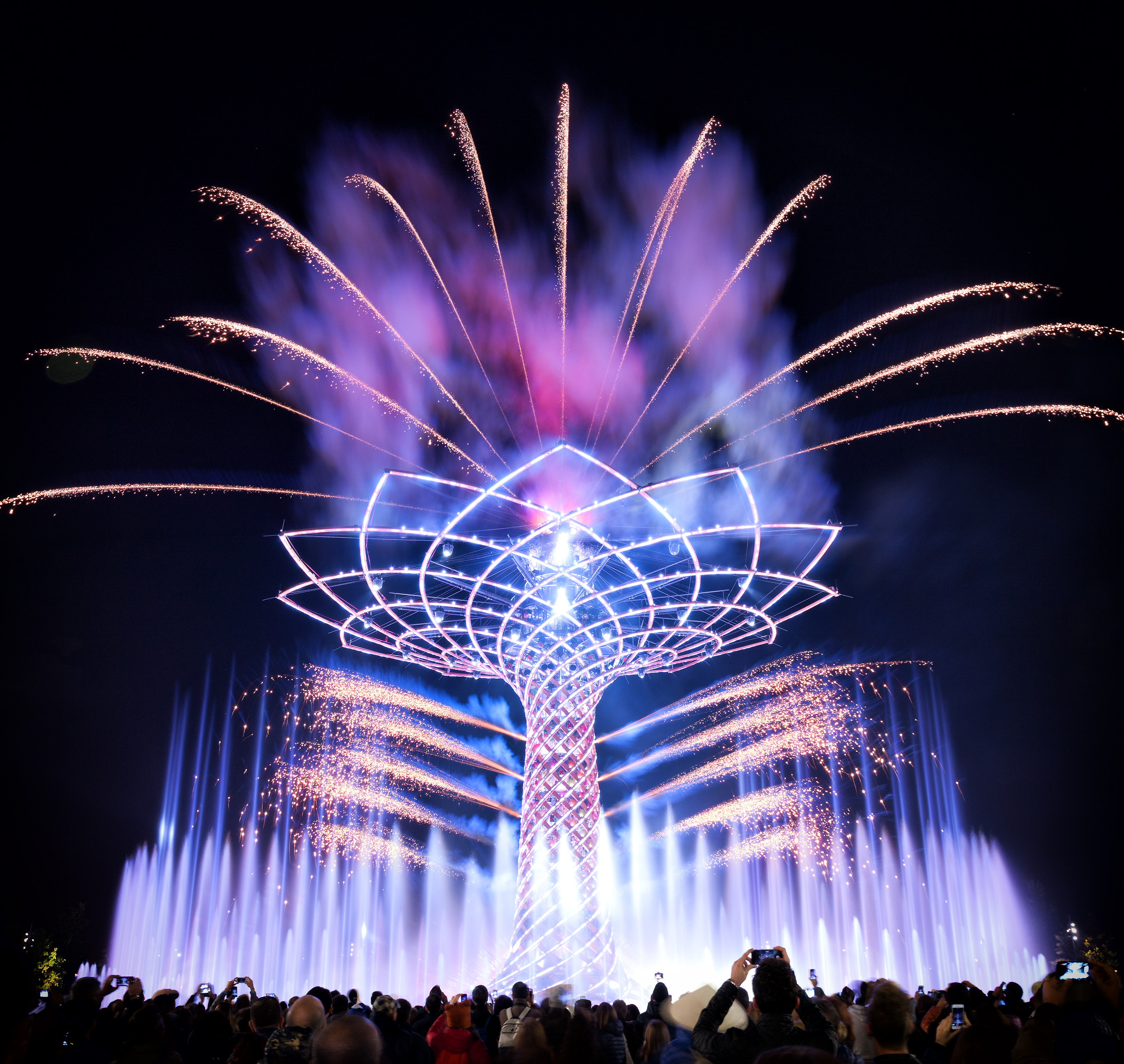 Albero della vita - expo 2015 ultimo giorno 31 ottobre