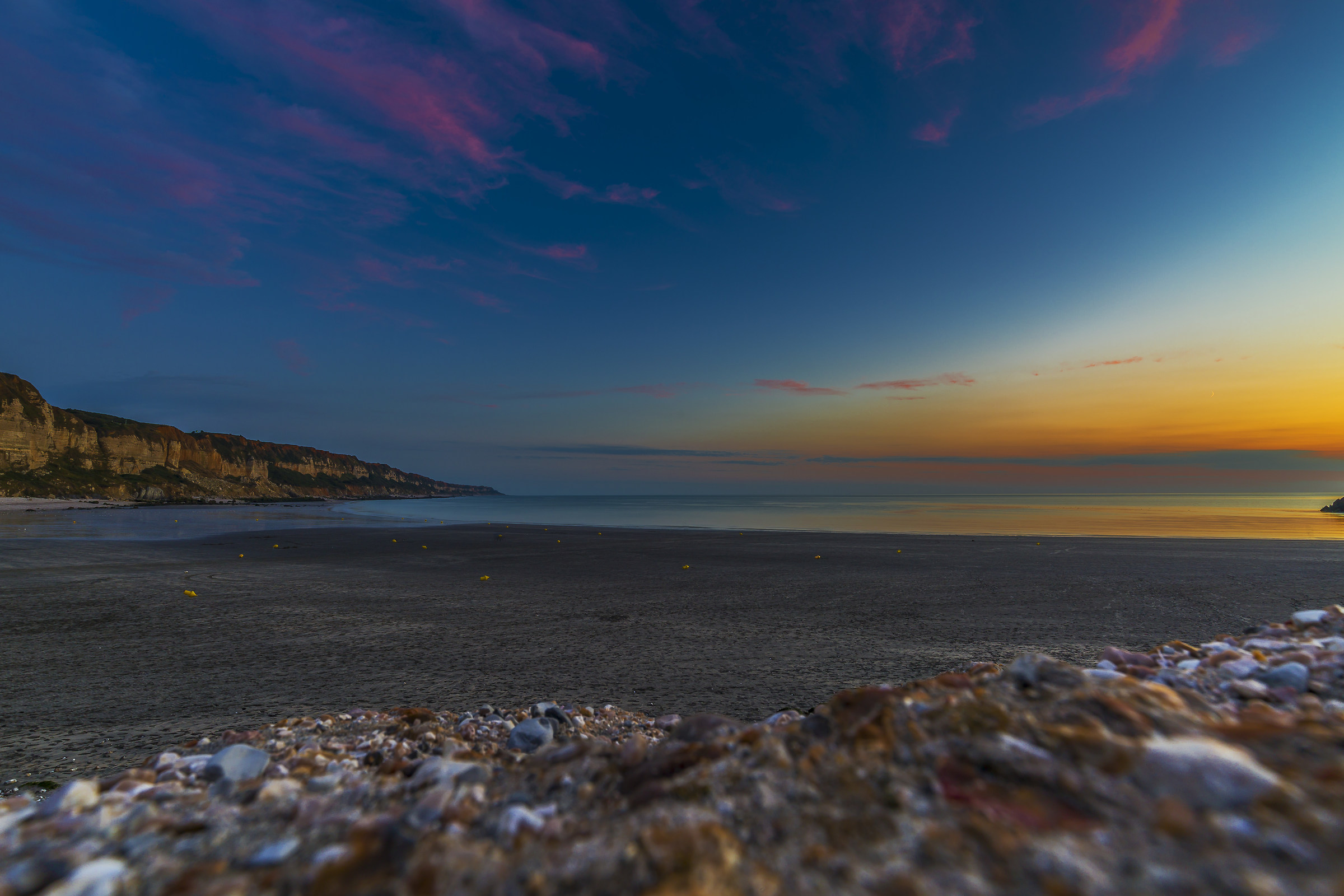 It is evening (Saint-Jouin-Bruneval)