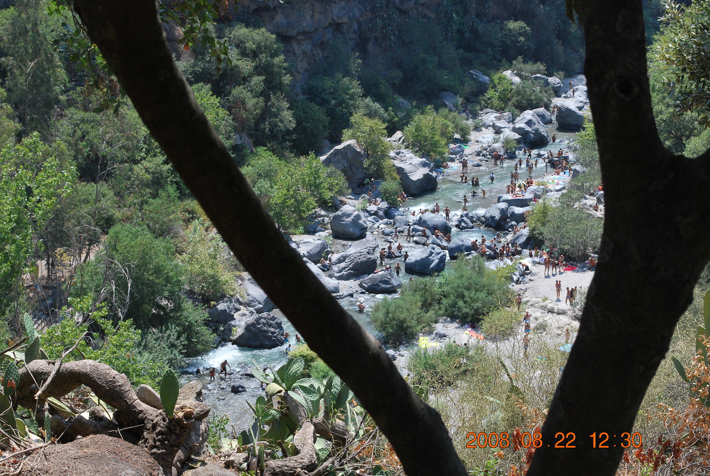 Che refrigerio Gole dell'Alcantara (Me)