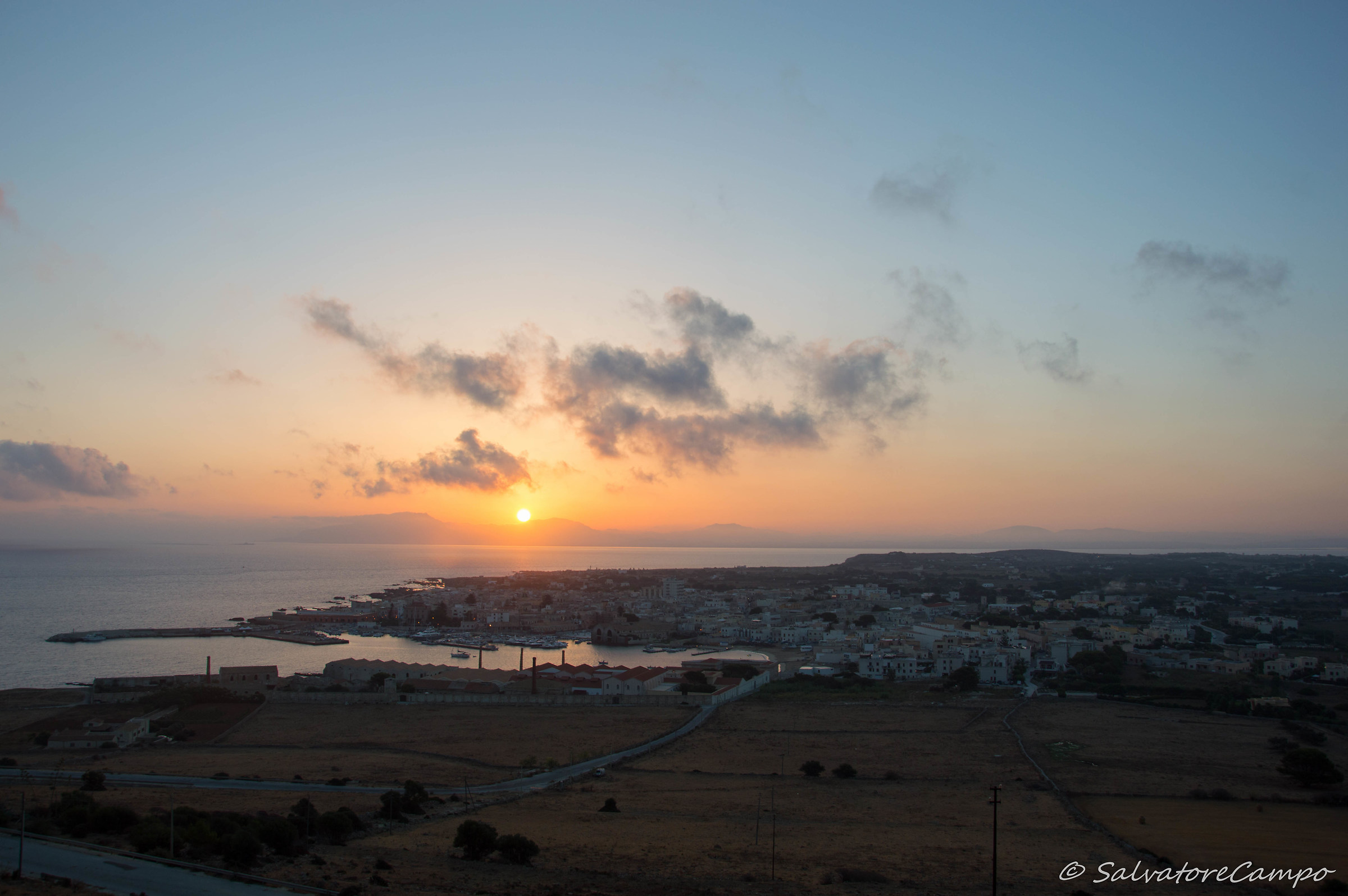 Sunrise on Favignana