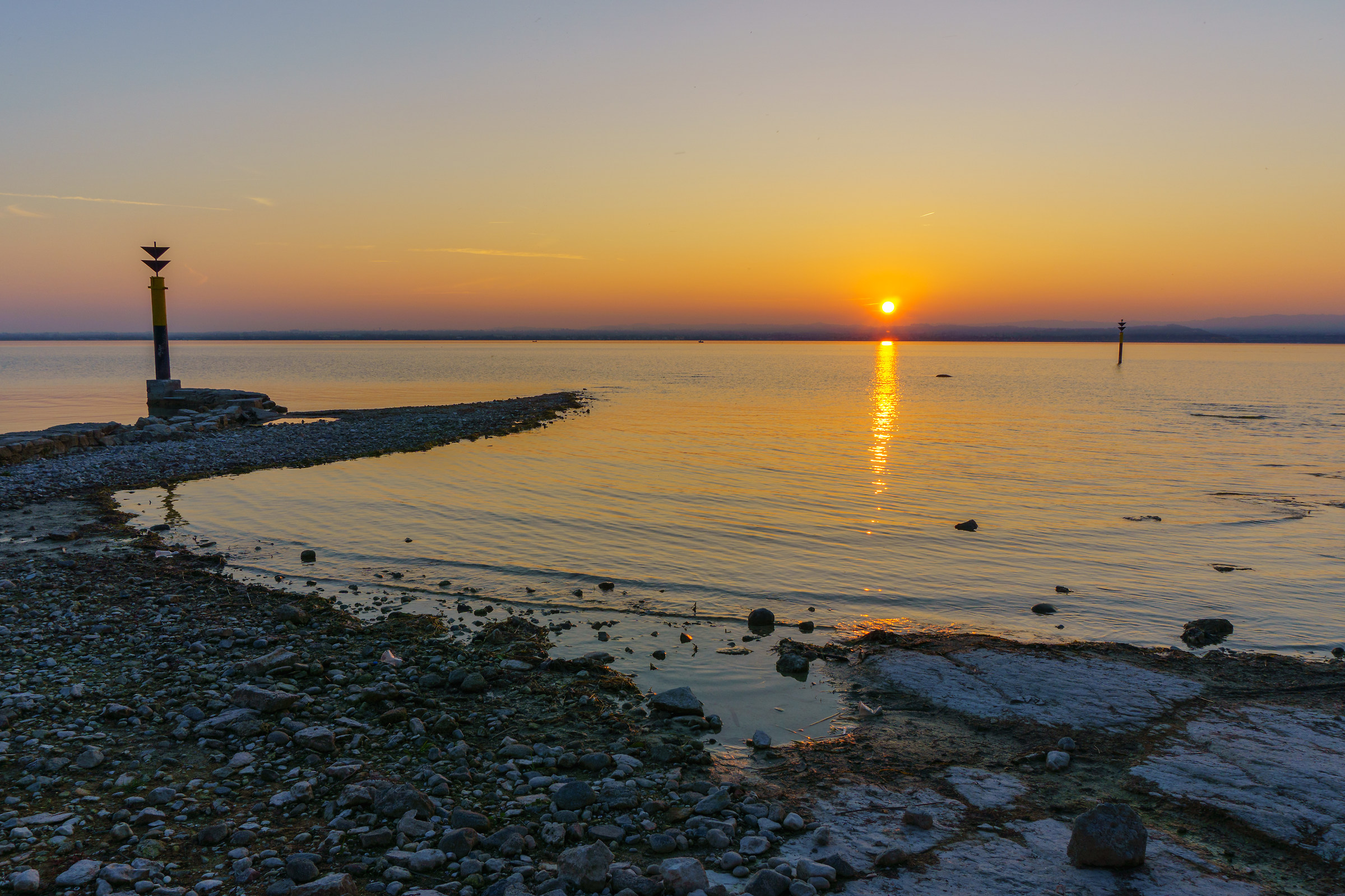 Sunset in Sirmione
