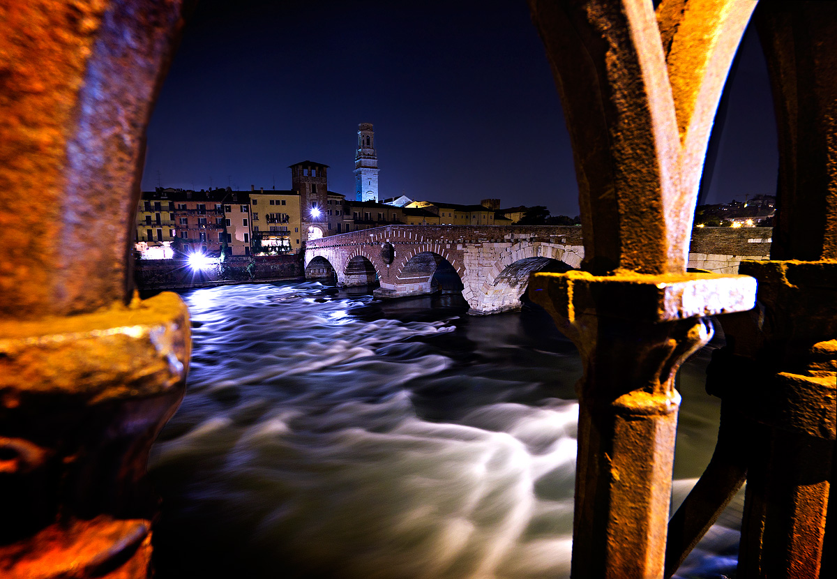 Verona by night