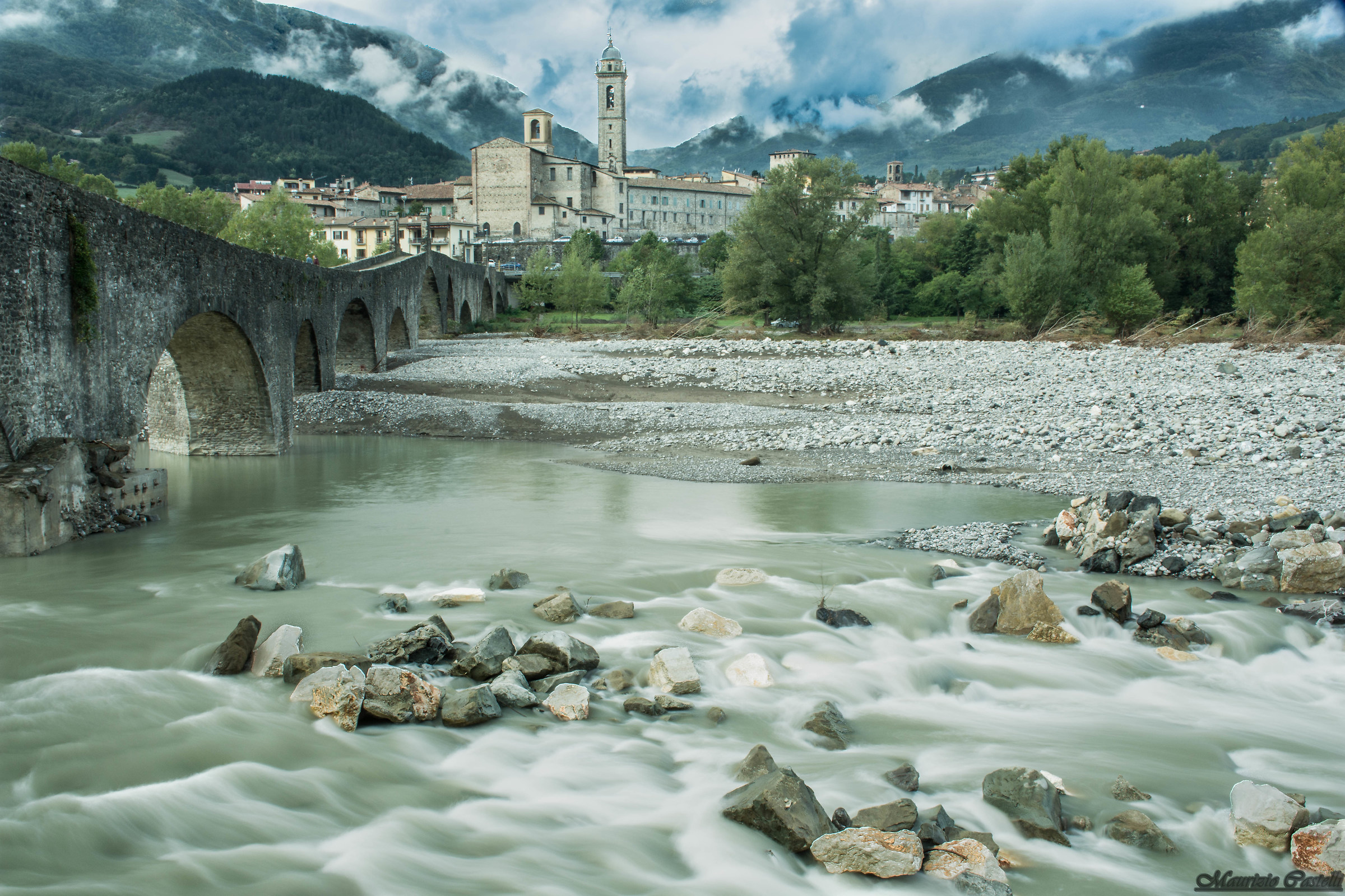 ponte gobbo a Bobbio
