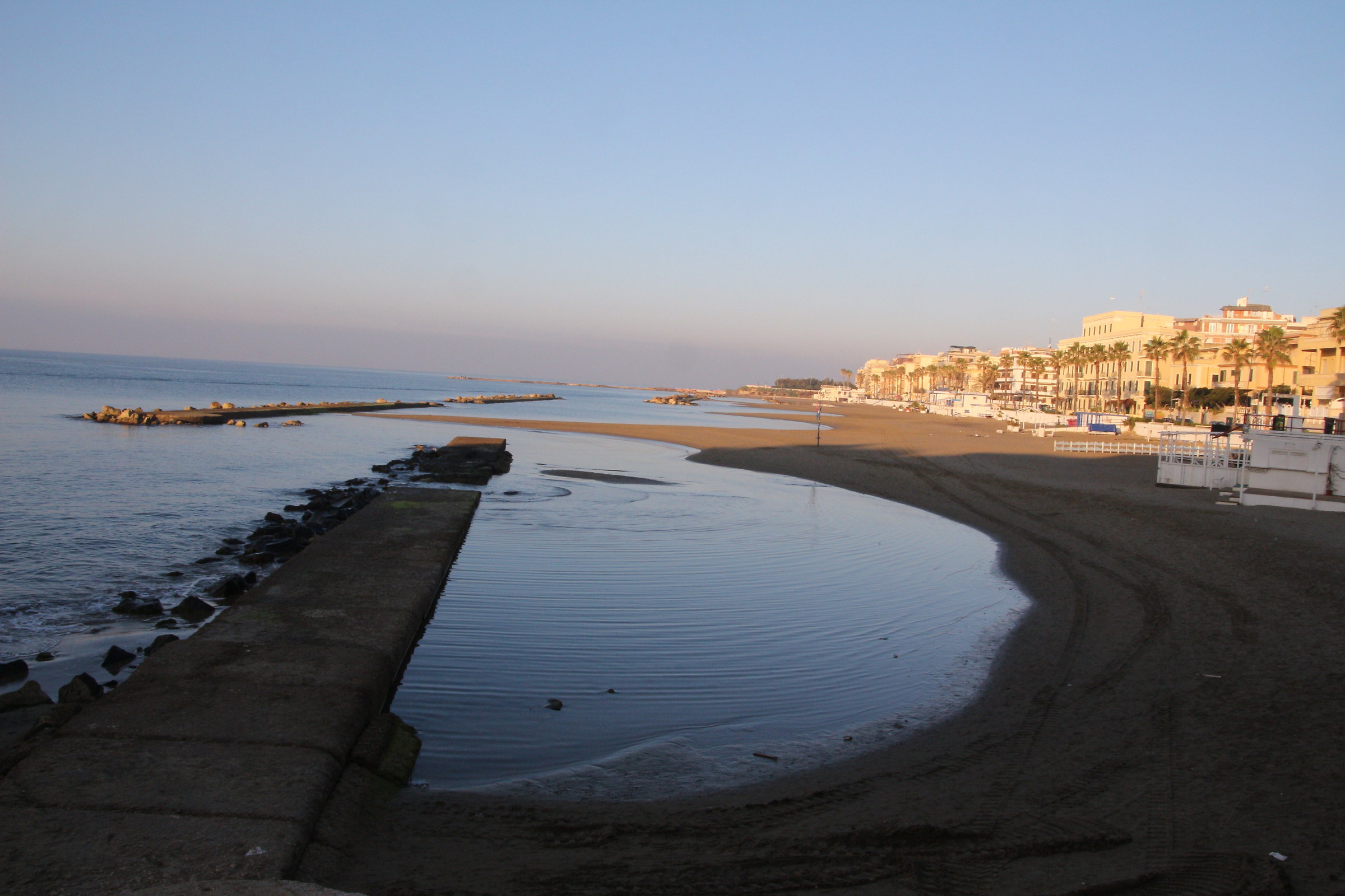 La mia prima spiaggia.