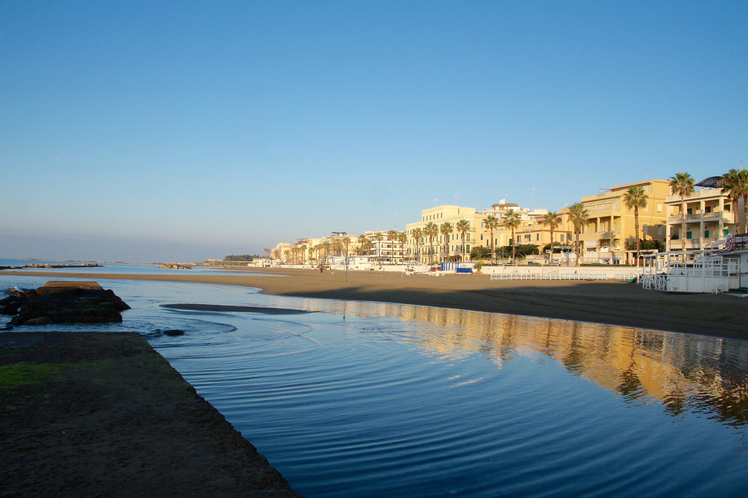 La mia prima spiaggia.