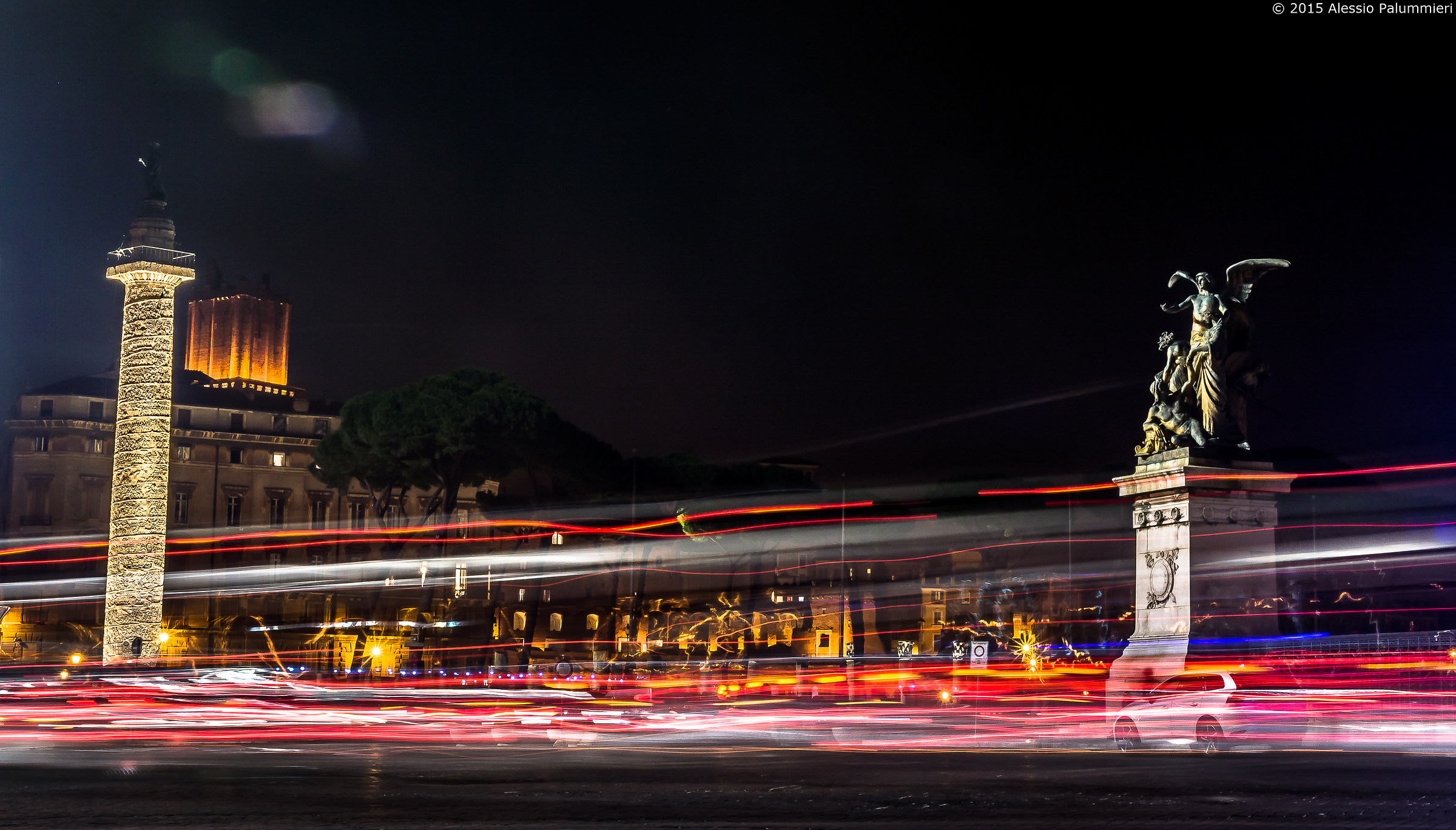 the lights of Rome ..