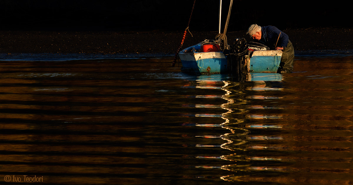 The shade of the last sun.