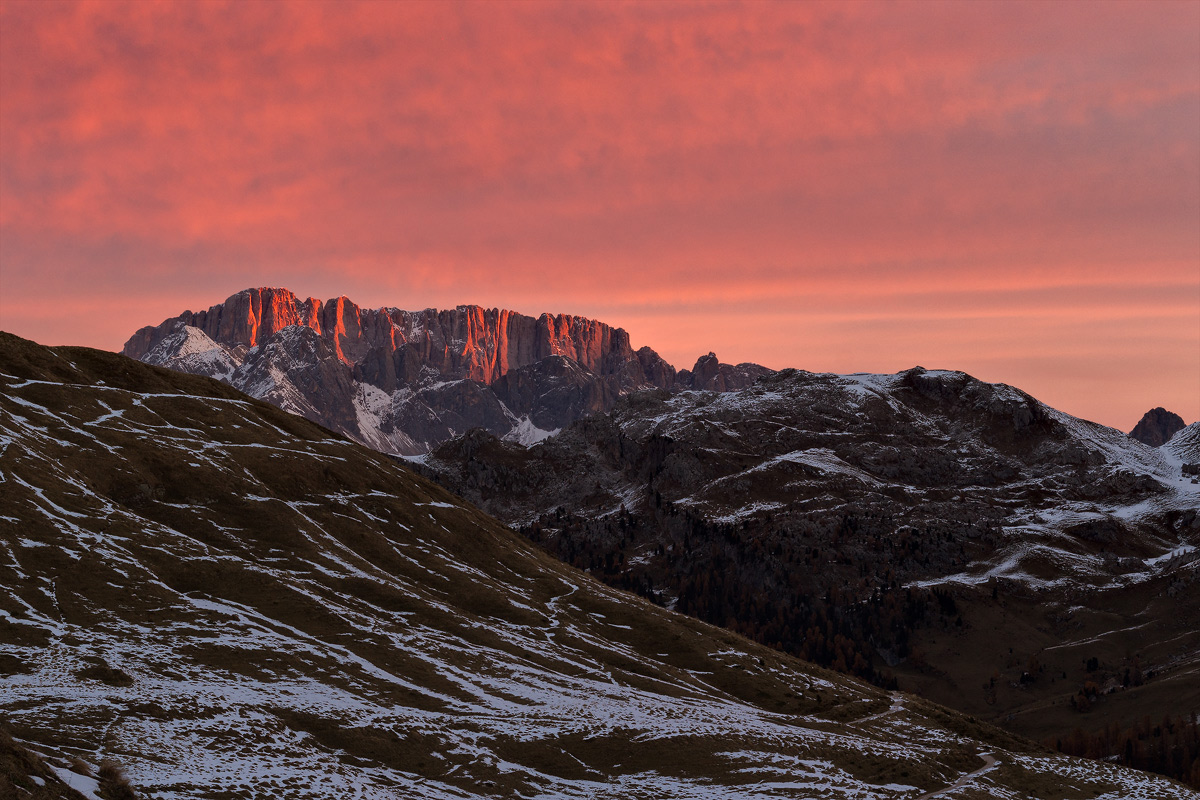 Sunrise on the south