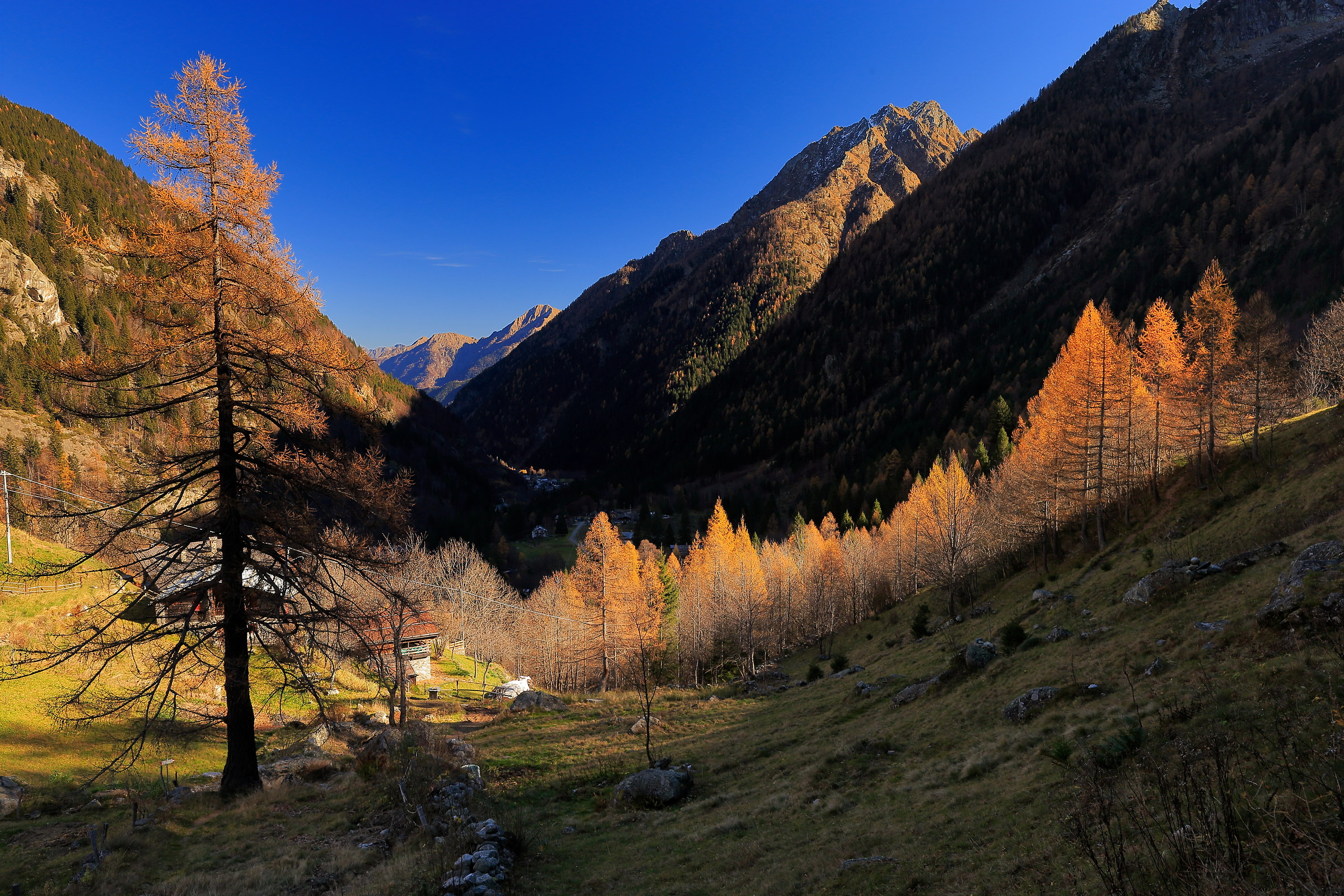 Anzasca, going to the Lake of the Fairies