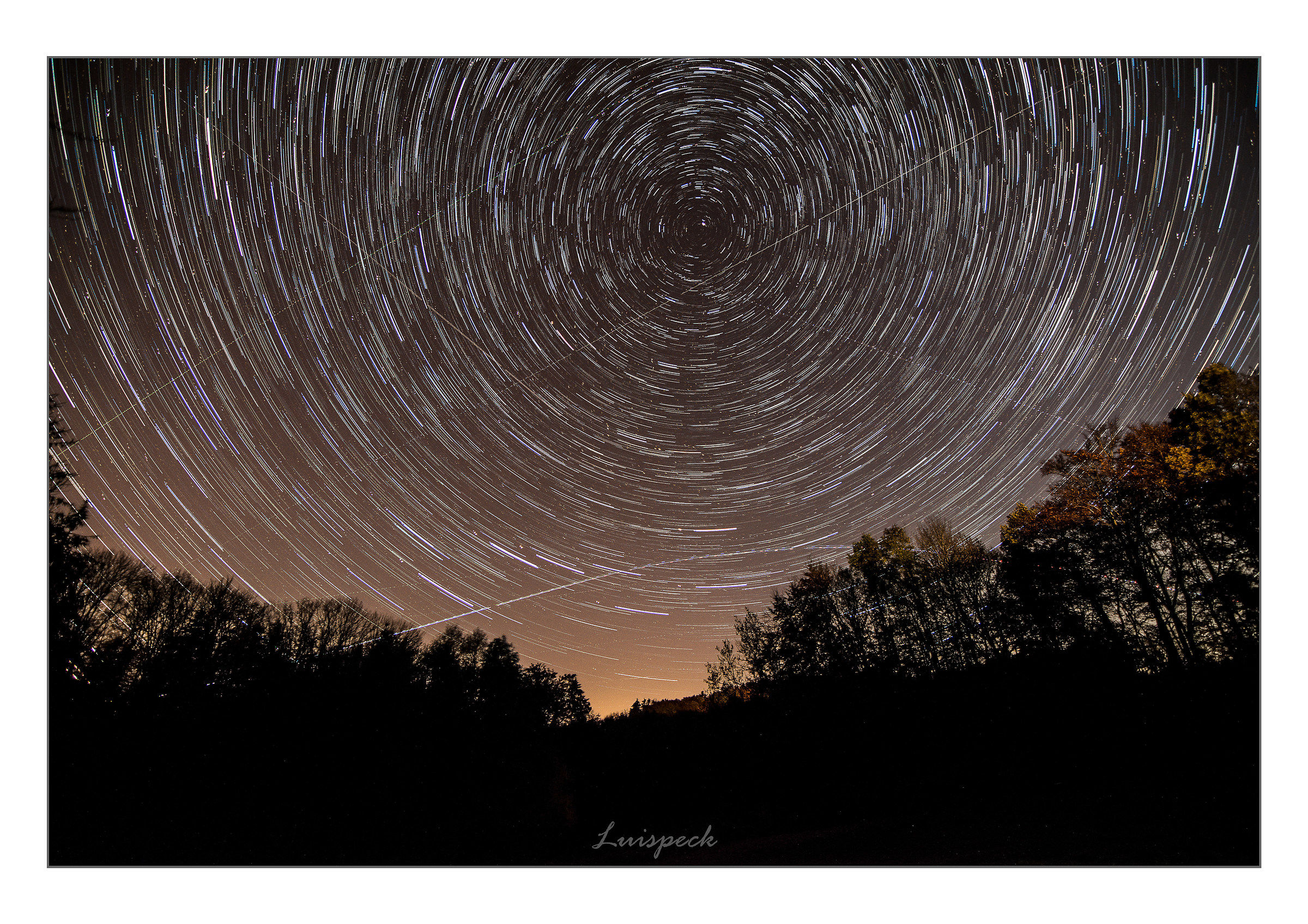Startrails in Bavaria