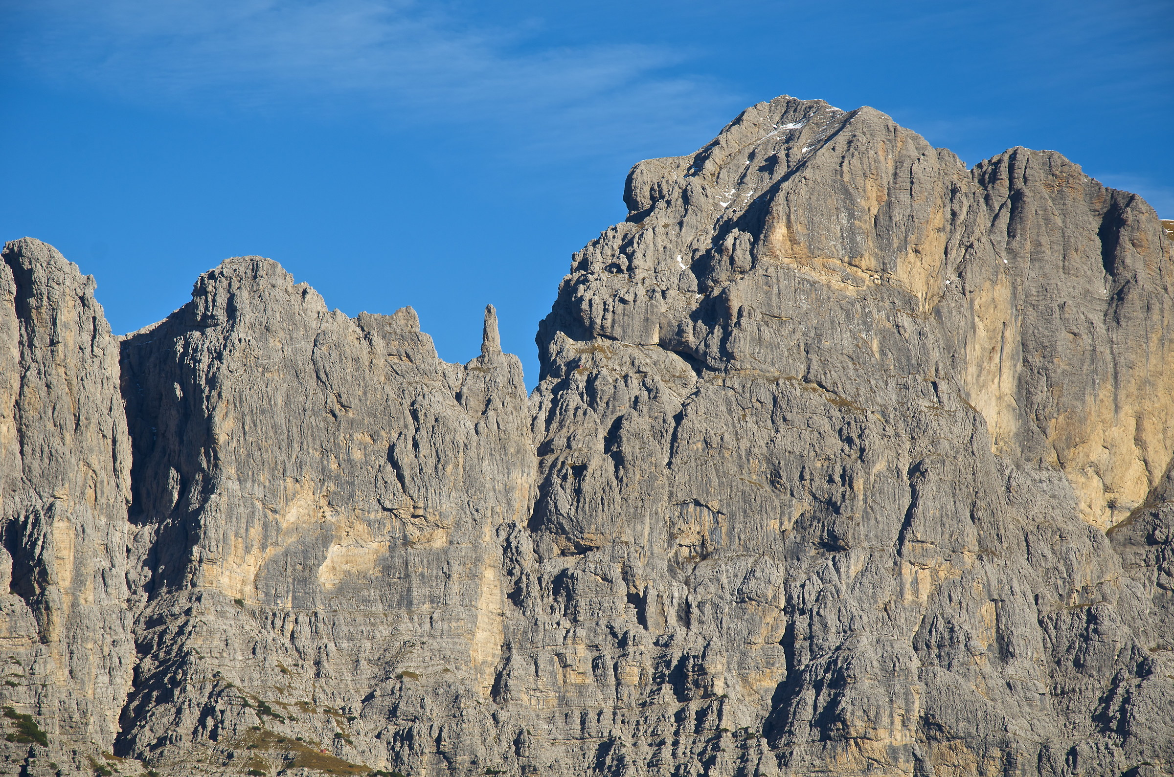 particolare del monte schiara