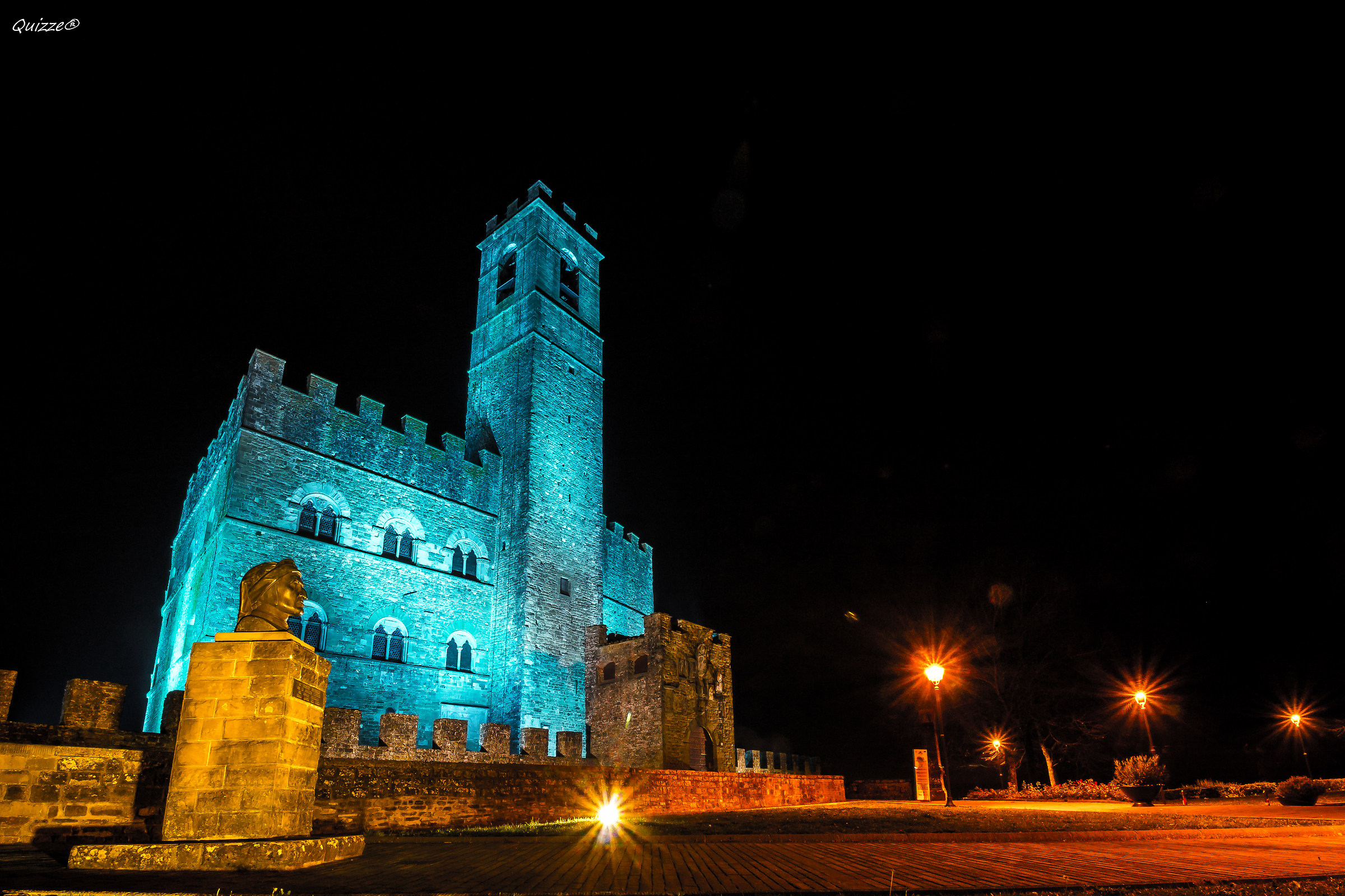 Dipinto di blu - Castello di Poppi