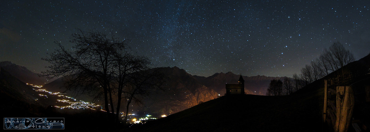 Aschbach (bz) by night.