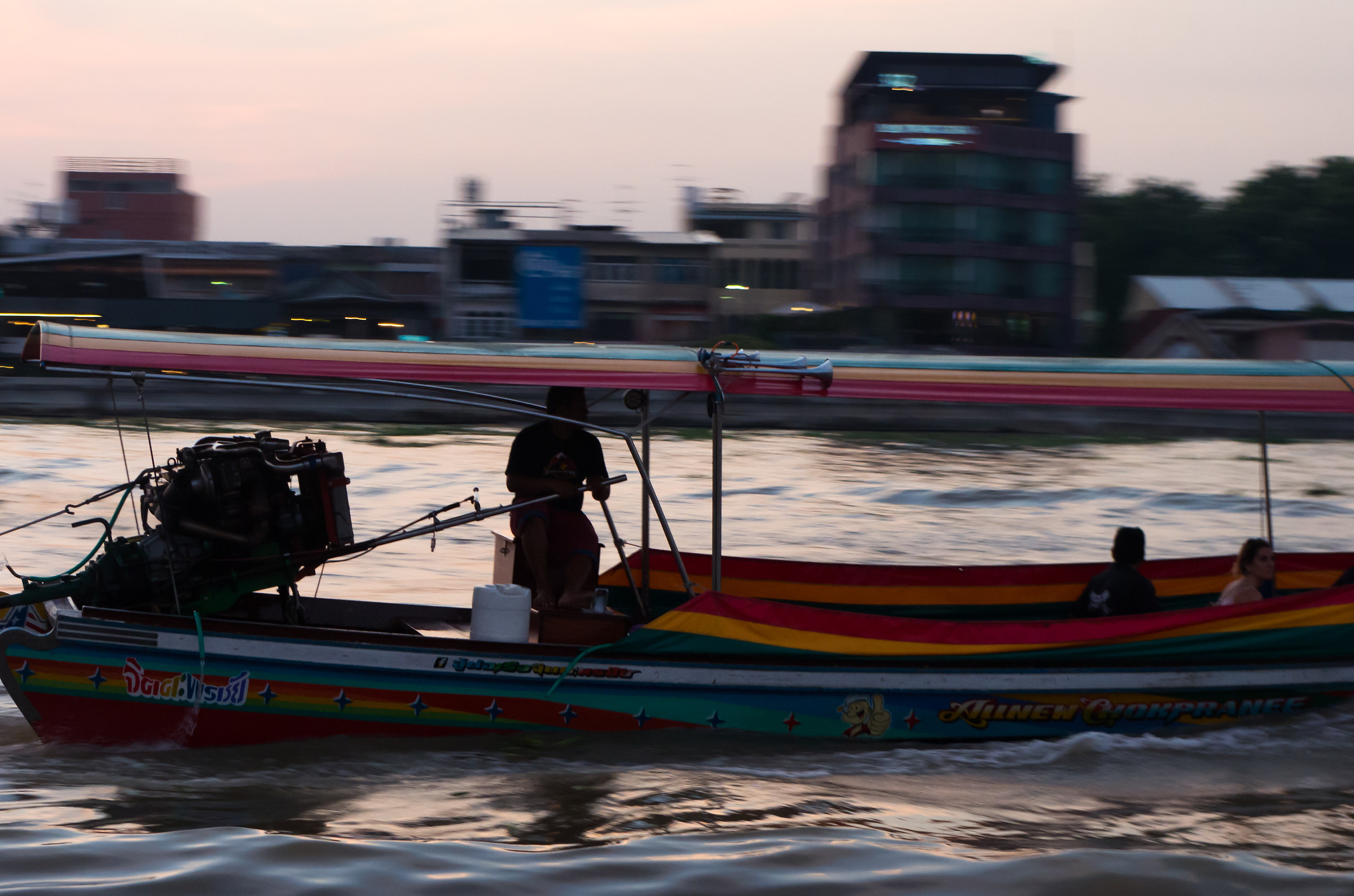 Sul fiume Chao Phraya