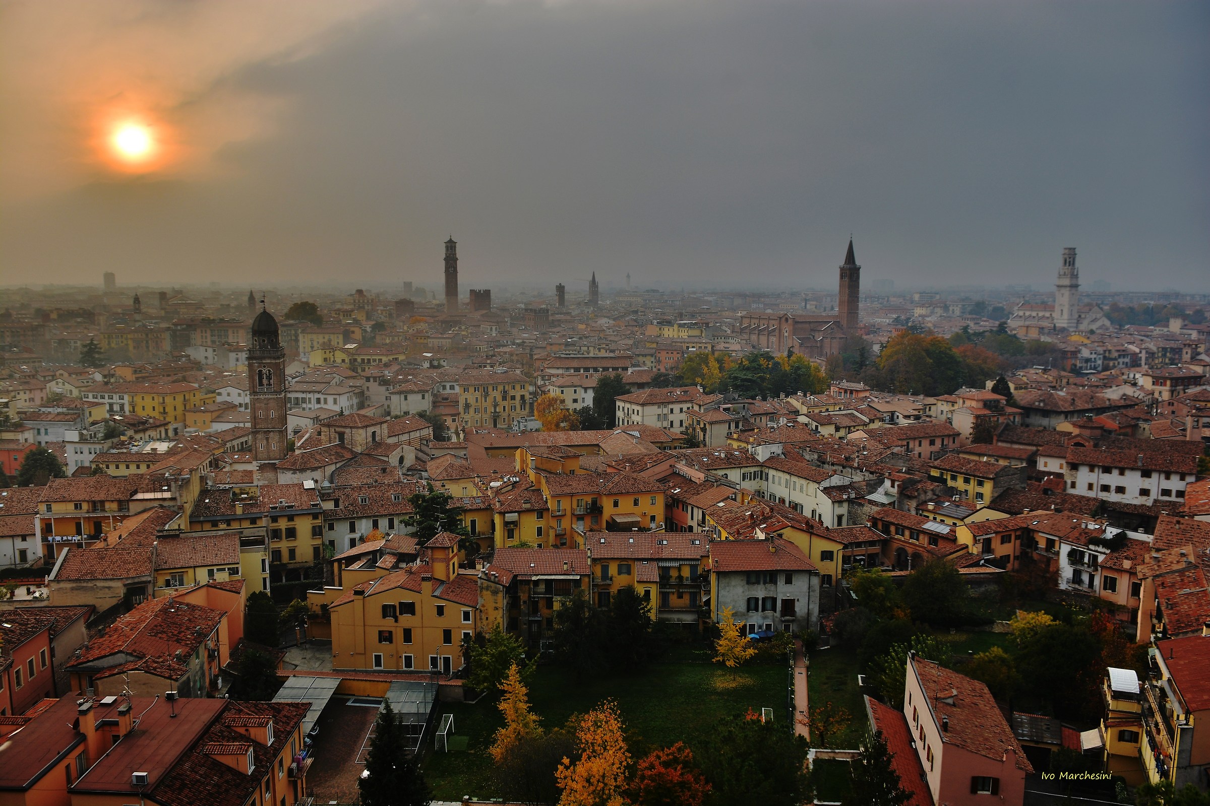 Tramonto a verona