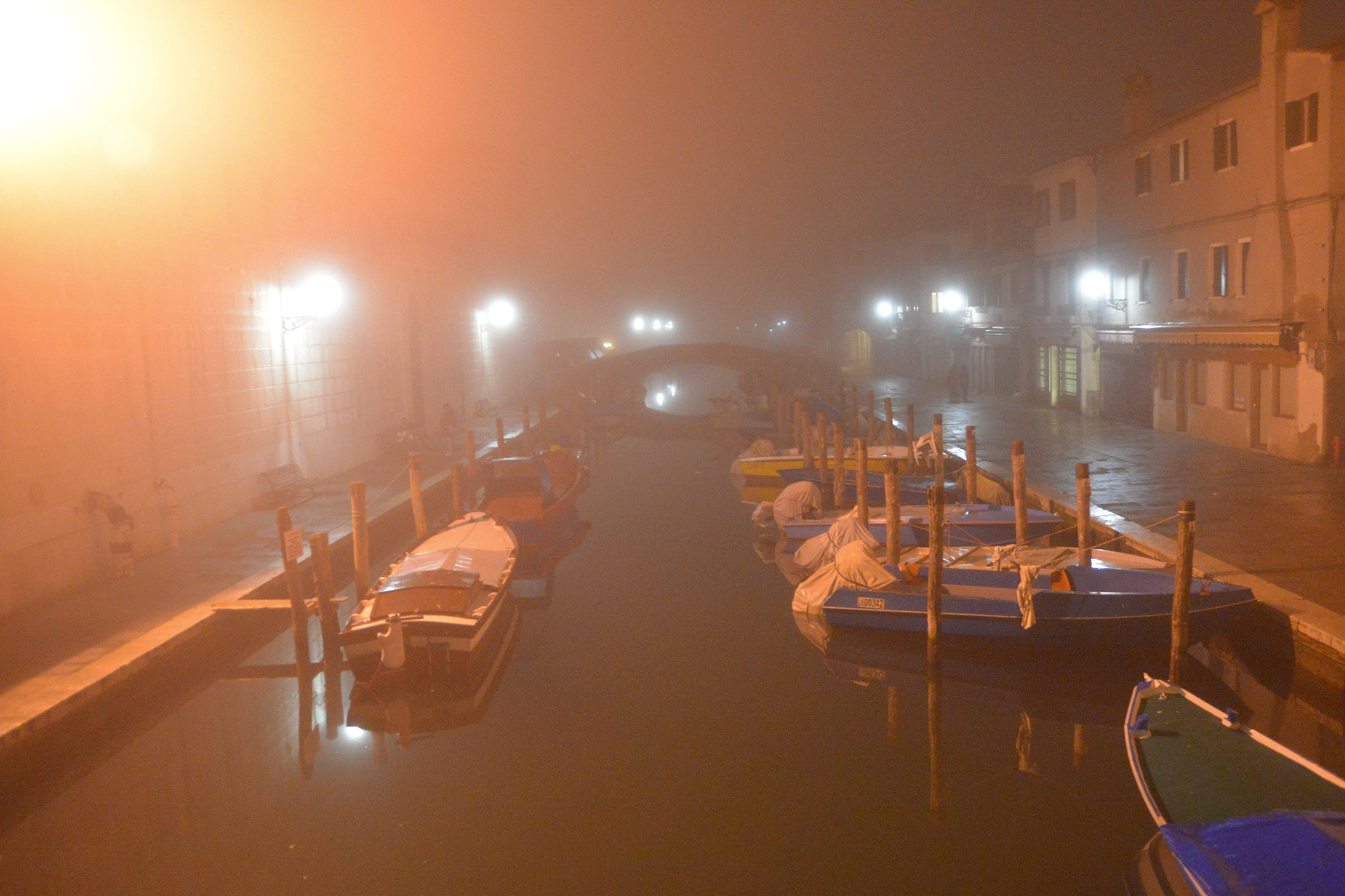 Chioggia : nebbia fitta