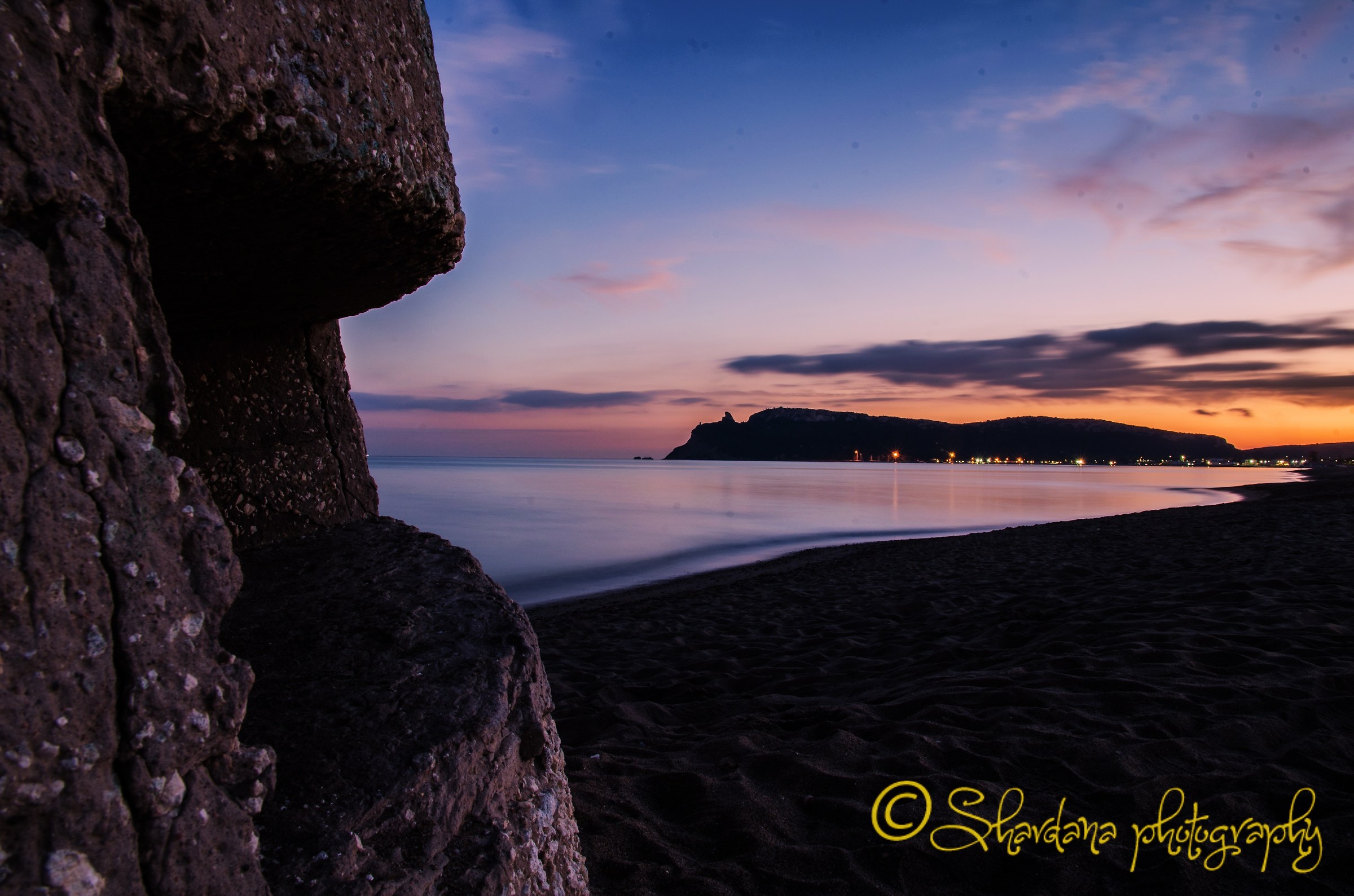 La sella e il fortino del Poetto
