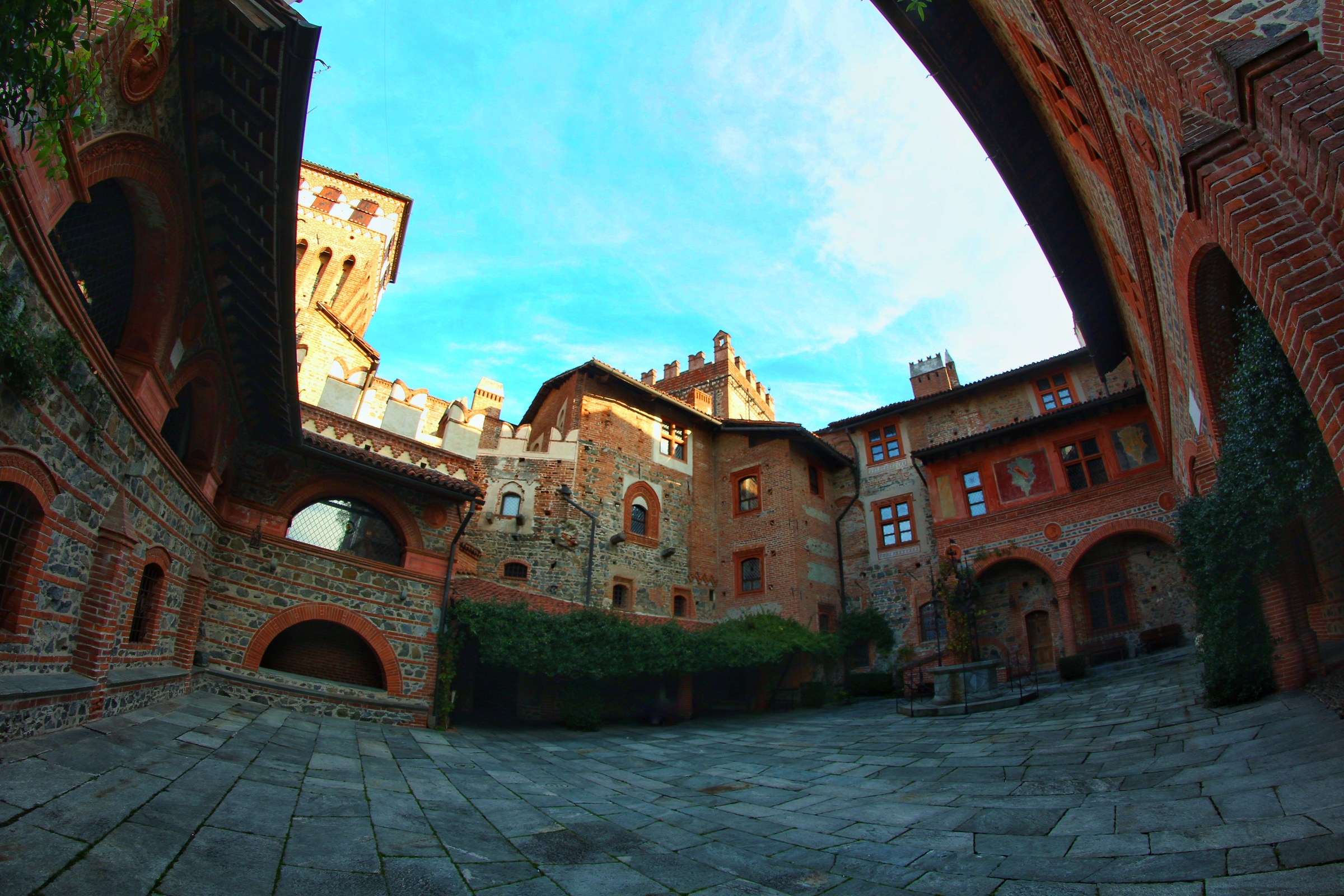 Safe in the courtyard