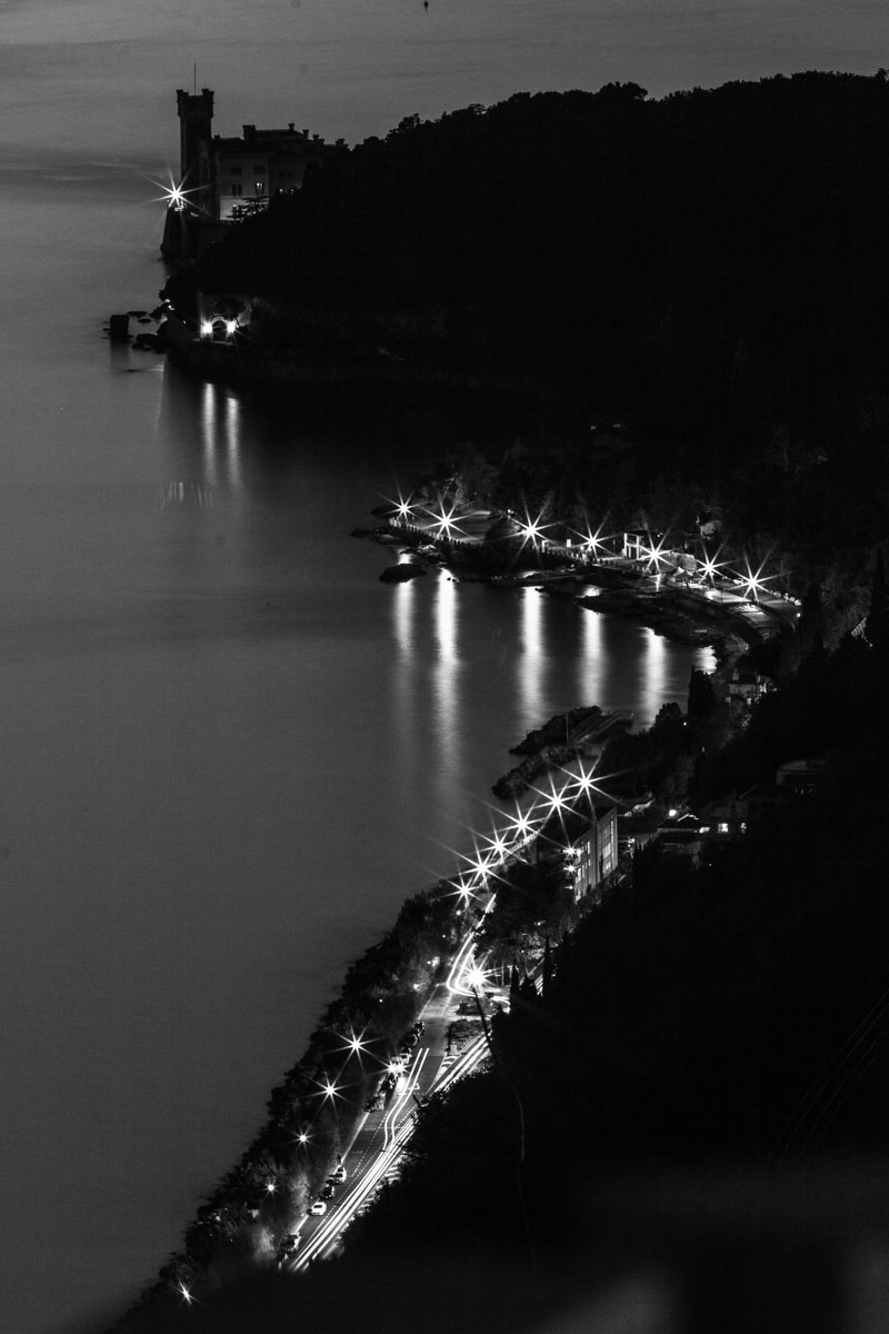 Trieste ed il castello di miramare