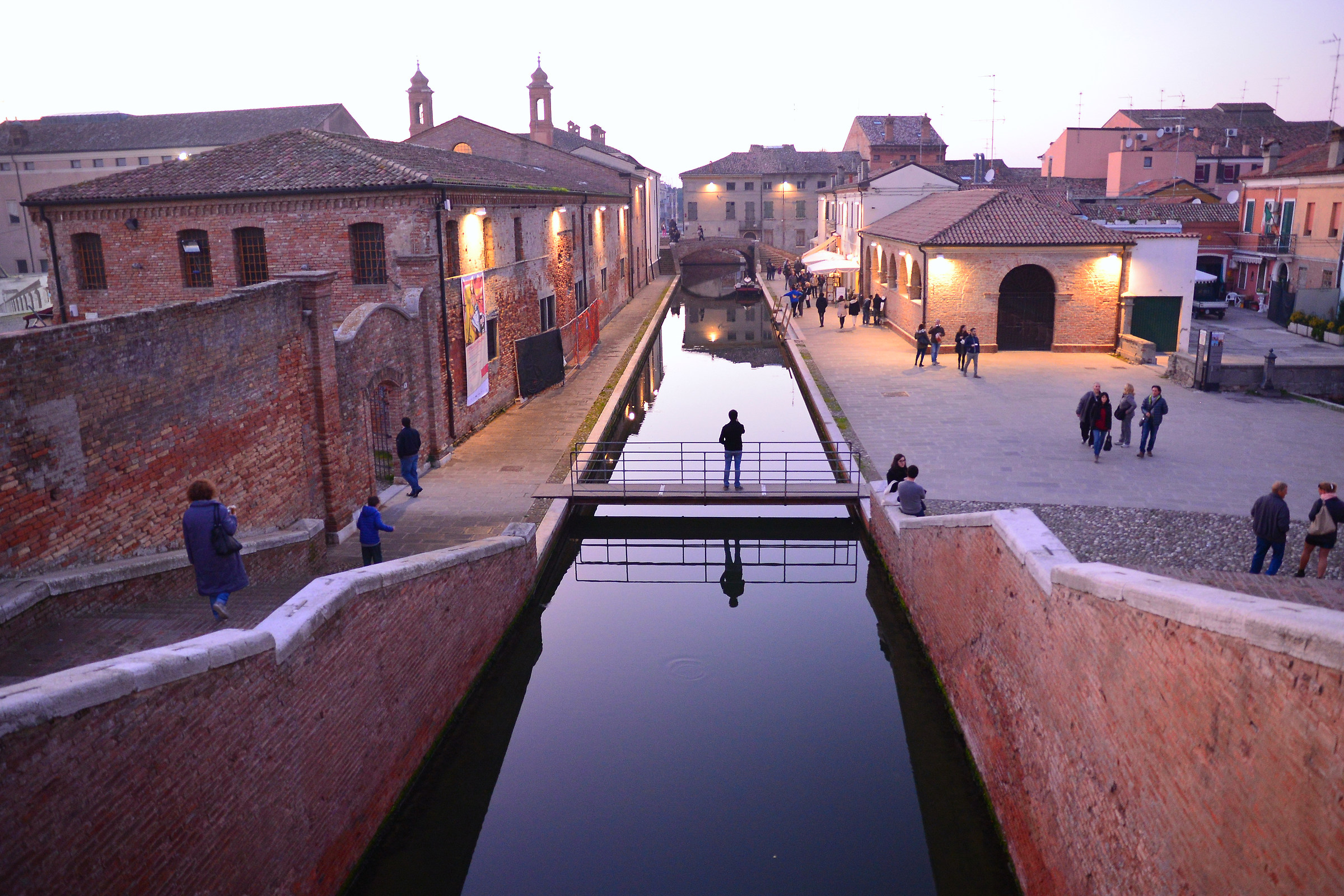 Comacchio al crepuscolo