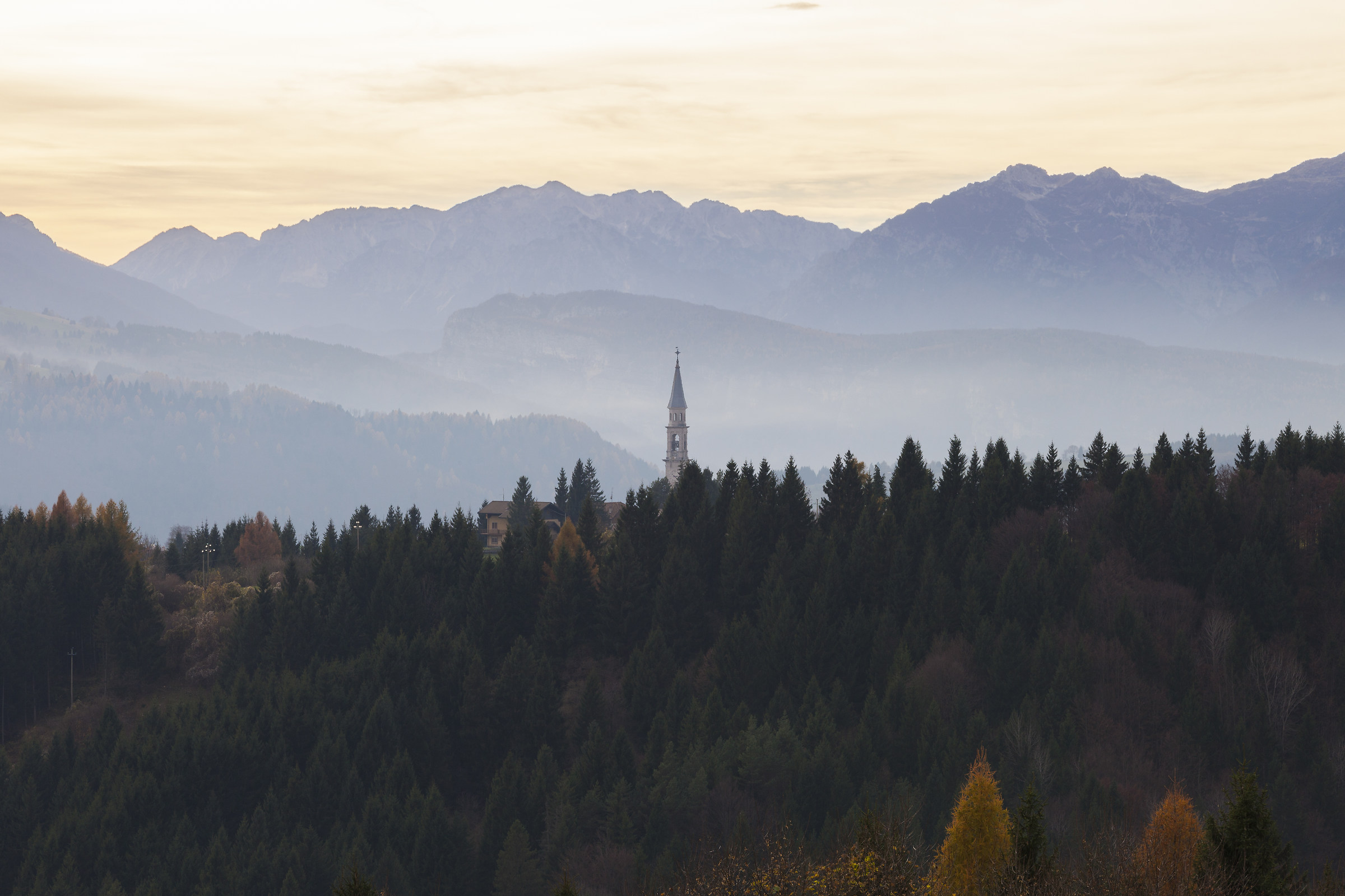 Tramonto in Altopiano