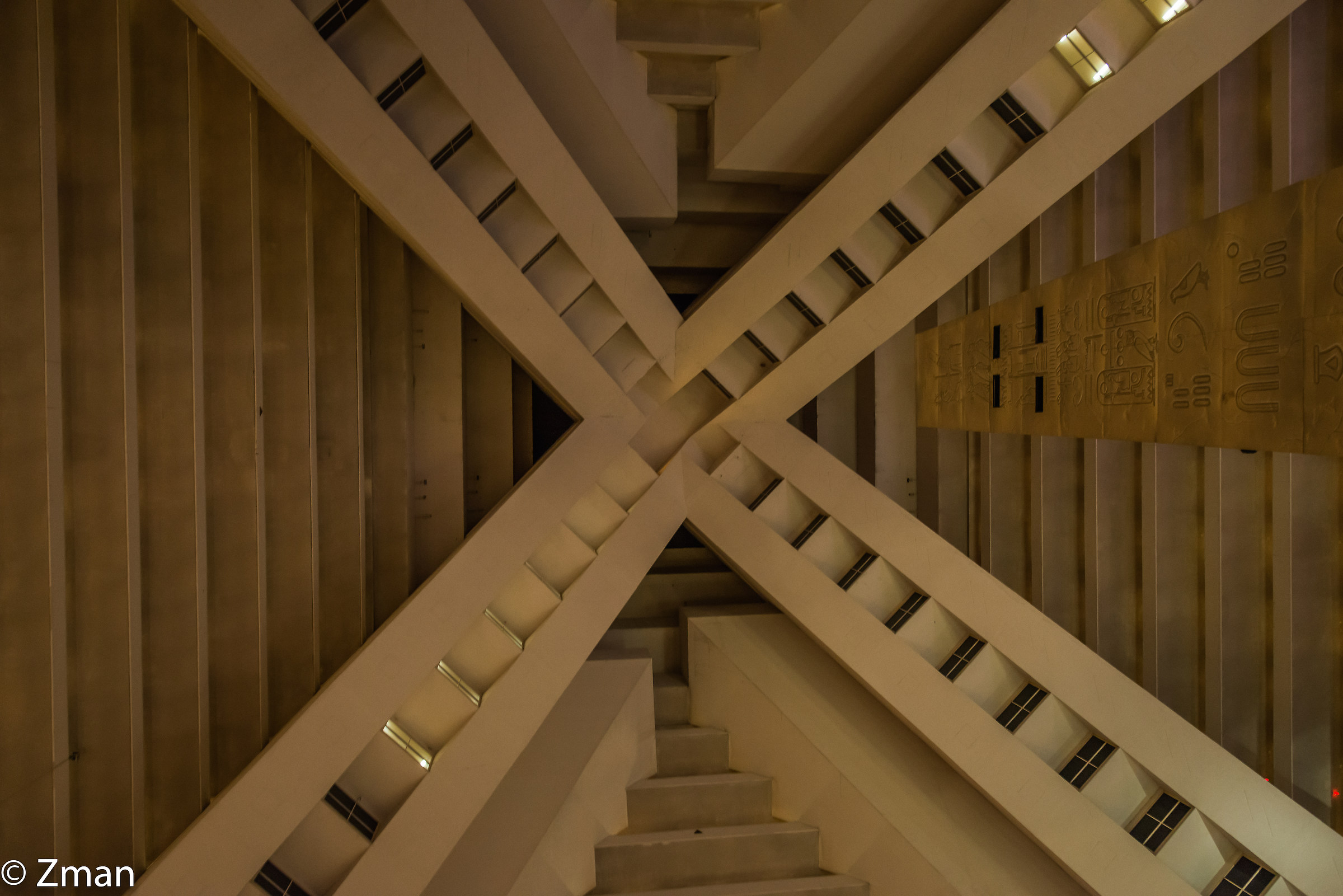 The Ceiling of Luxor Casino