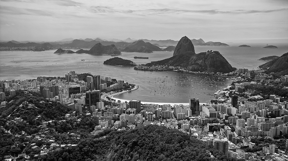 Classic Carioca - Botafogo from Mirante Dona Marta