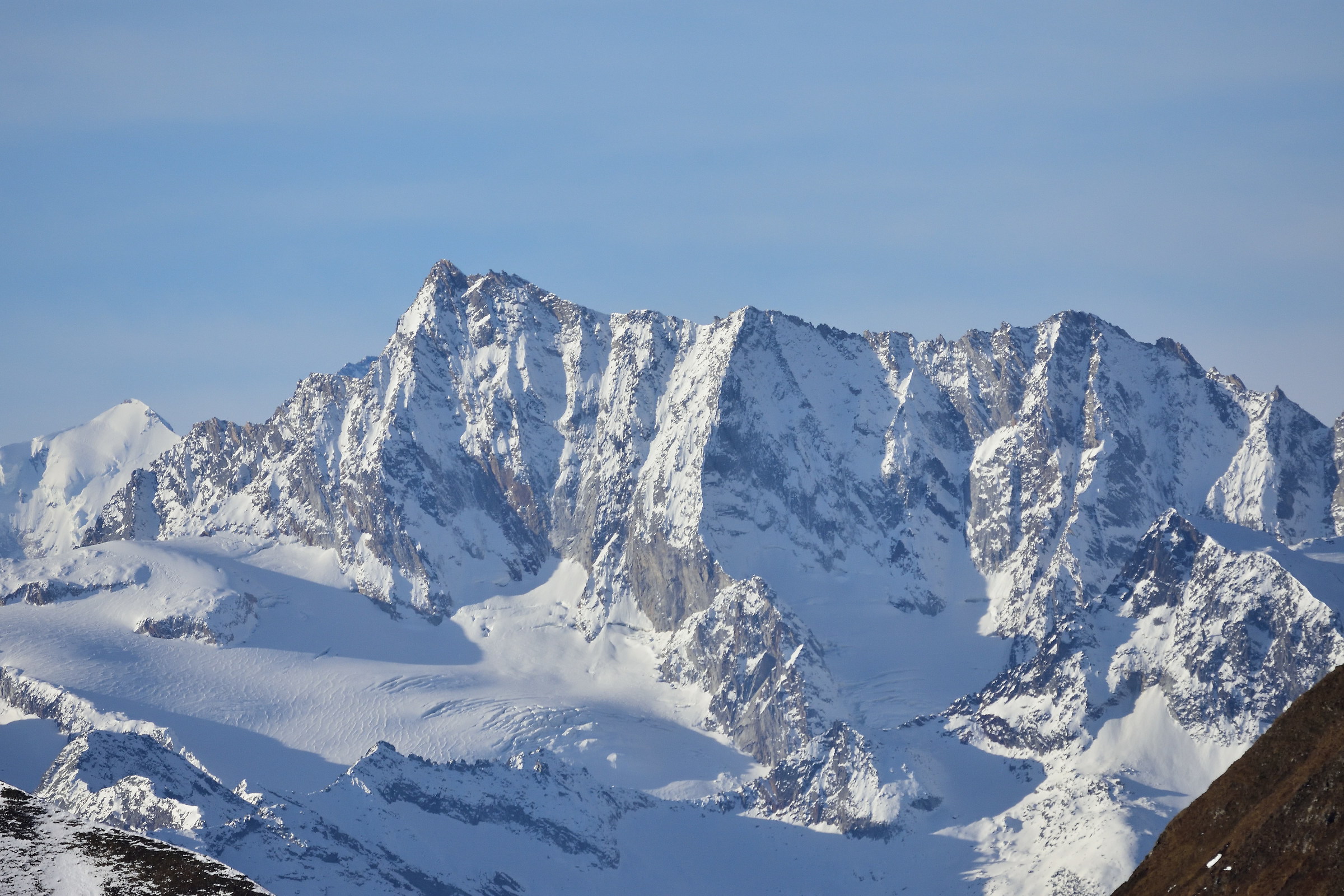 Monte Rosa from Mount ×la